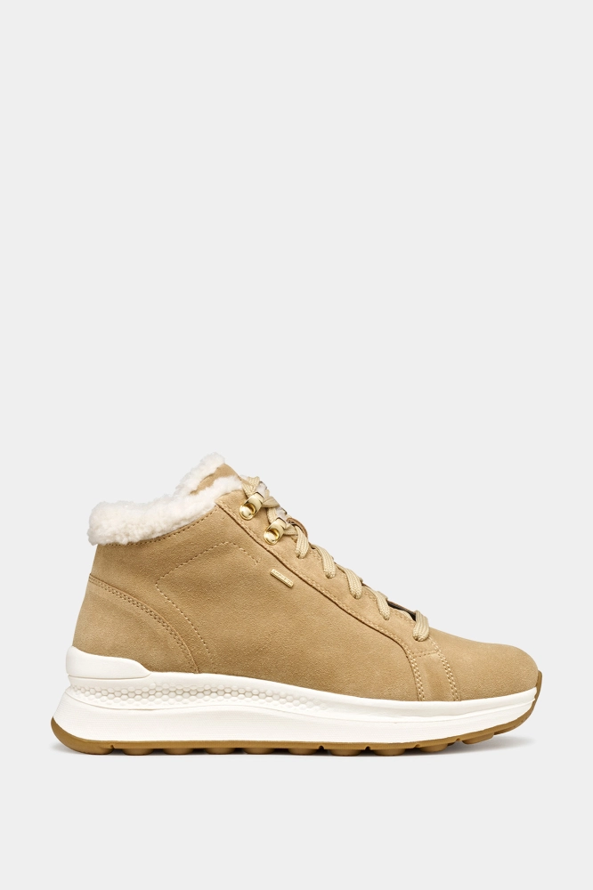 Пальто Geox Полиэстер Красный