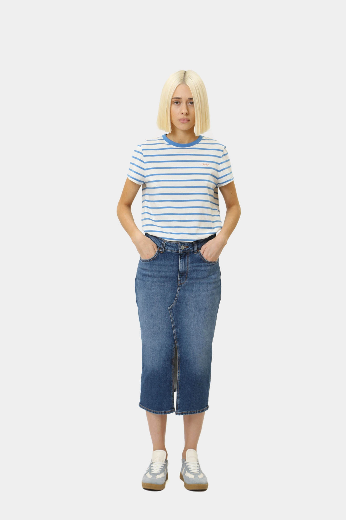 1015251-5000 юбка джинсовая mustang 