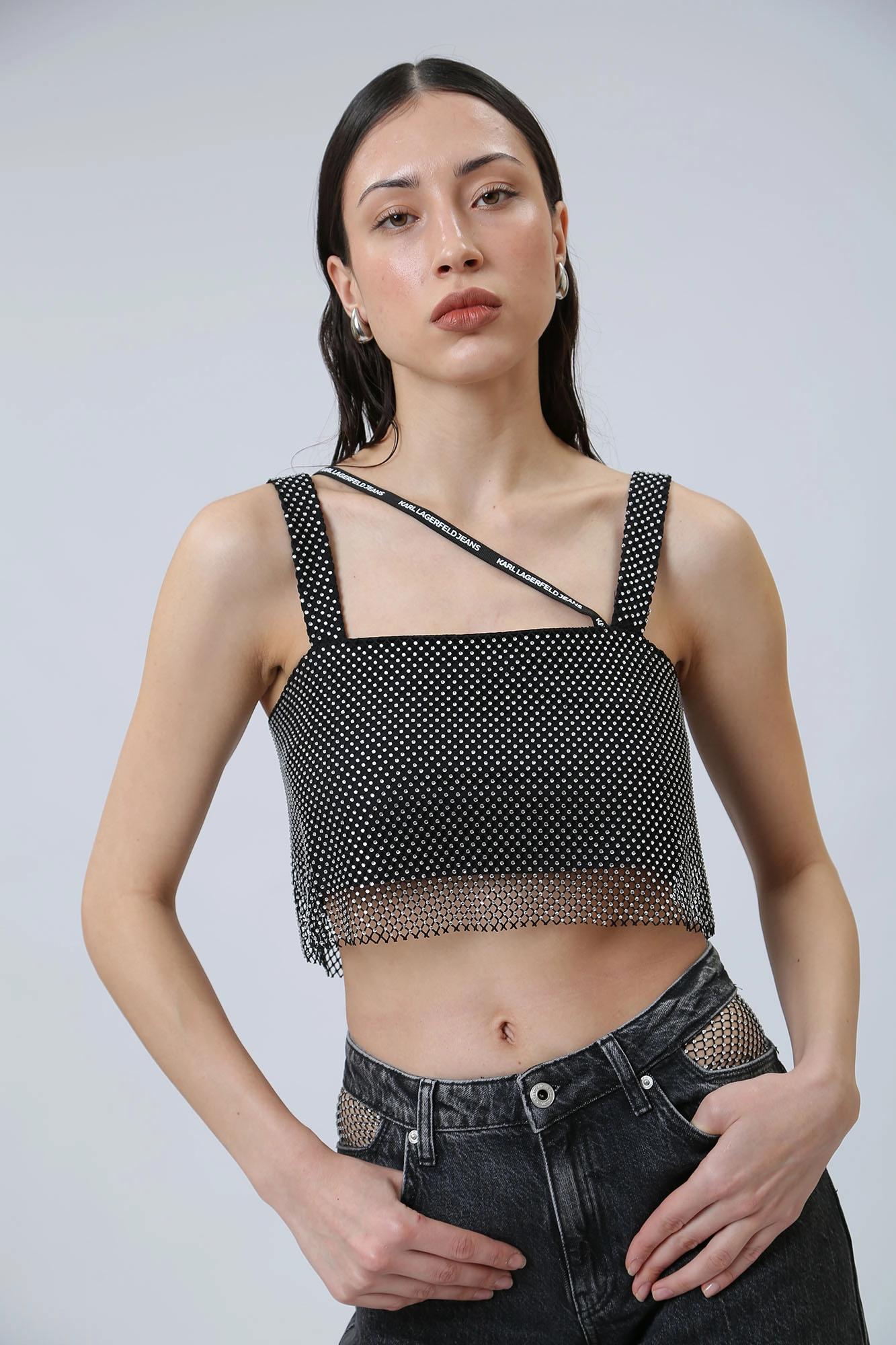 240J1606 топ karl lagerfeld jeans 