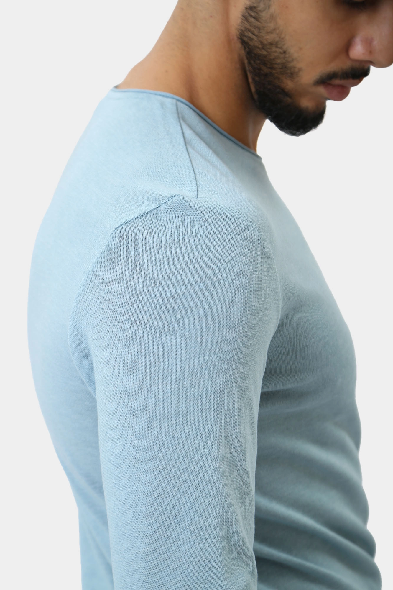 30039854_10008529 Лонгслив Strellson Синий