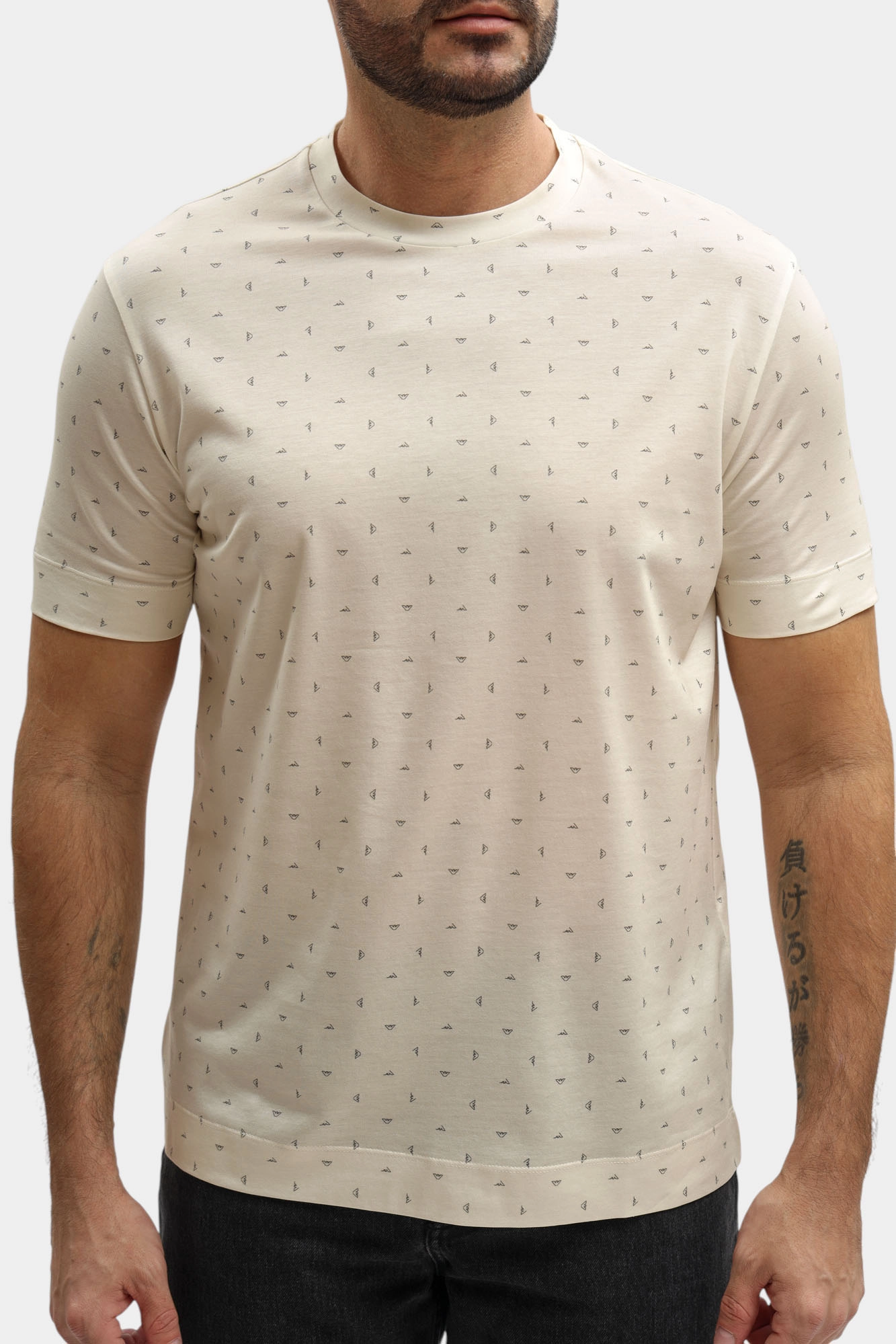 EM005270_AF24857 Футболка Emporio Armani Бежевый