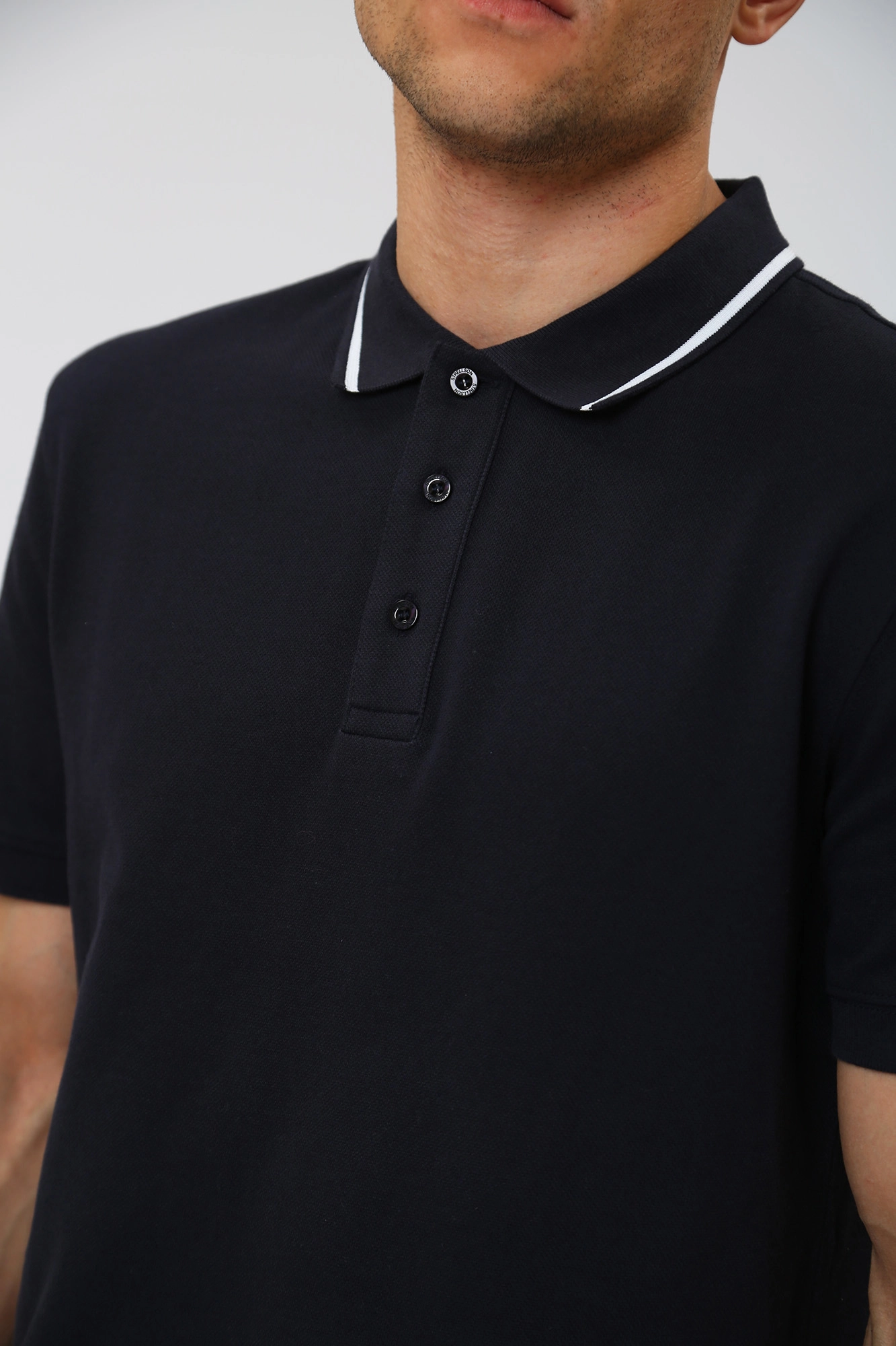 30037553_10015974 Поло Strellson Синий