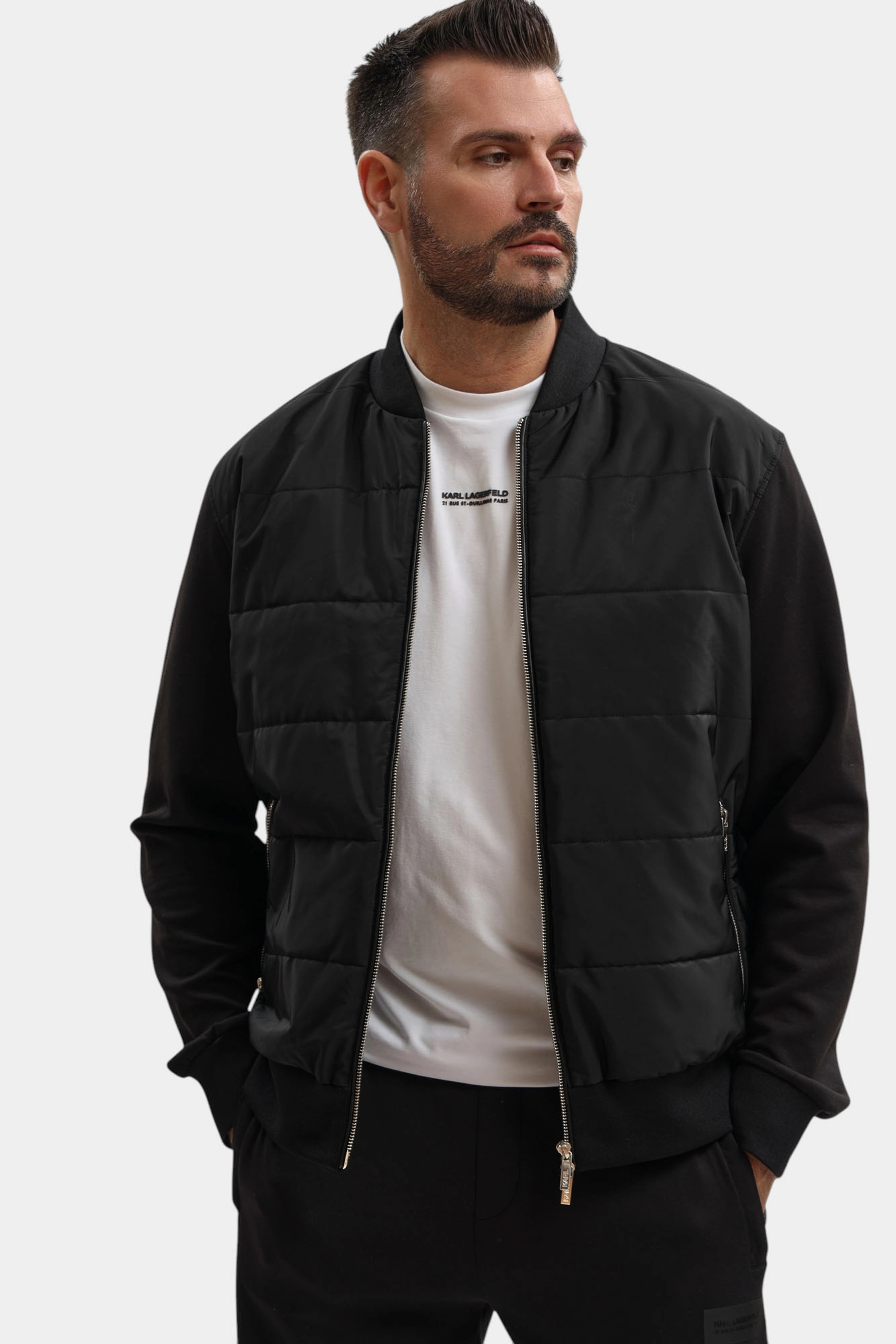 561563_505060 Бомбер Karl Lagerfeld Черный