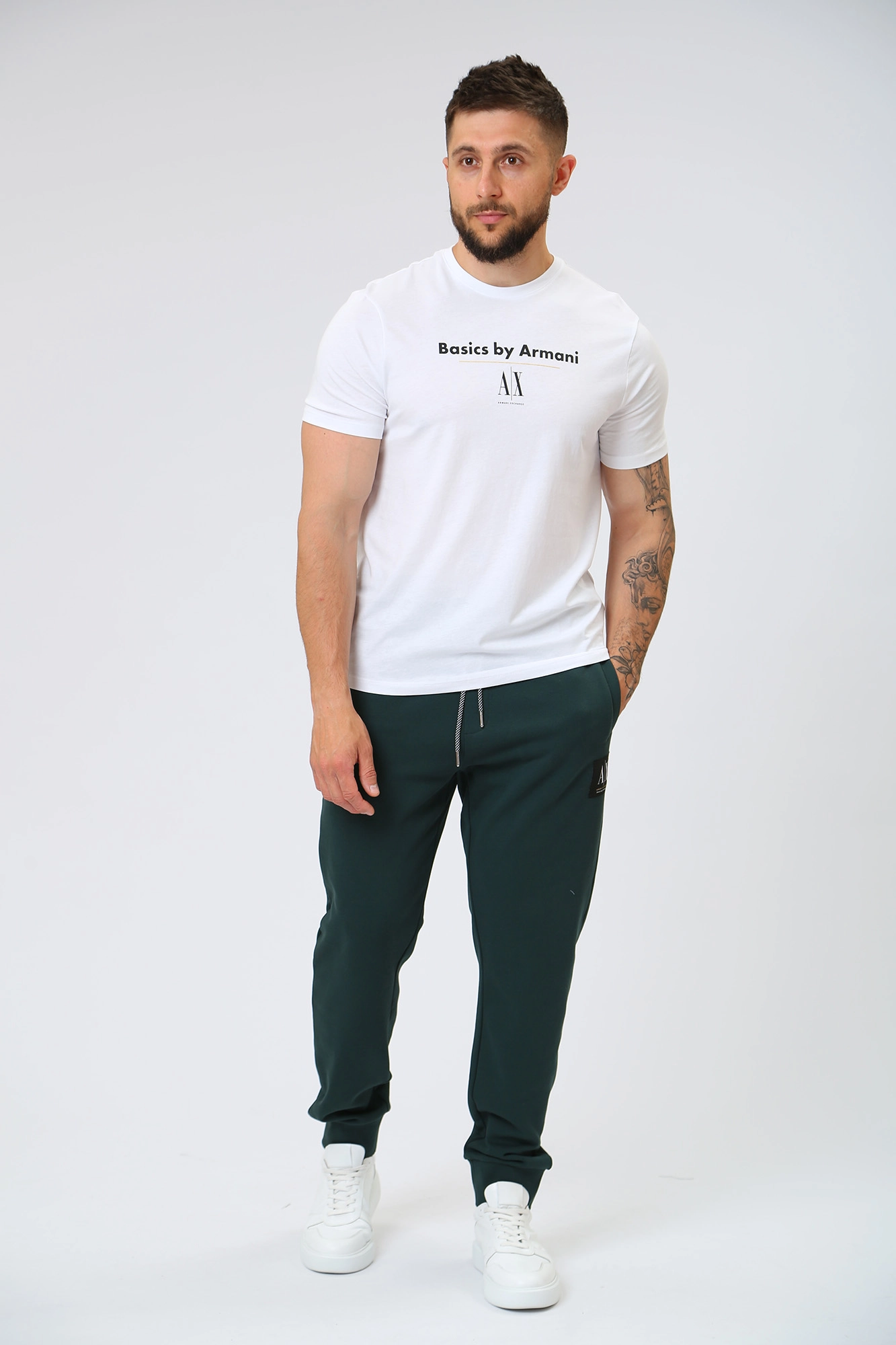 3RZPAA_ZJ83Z Брюки спортивные Armani Exchange Зеленый