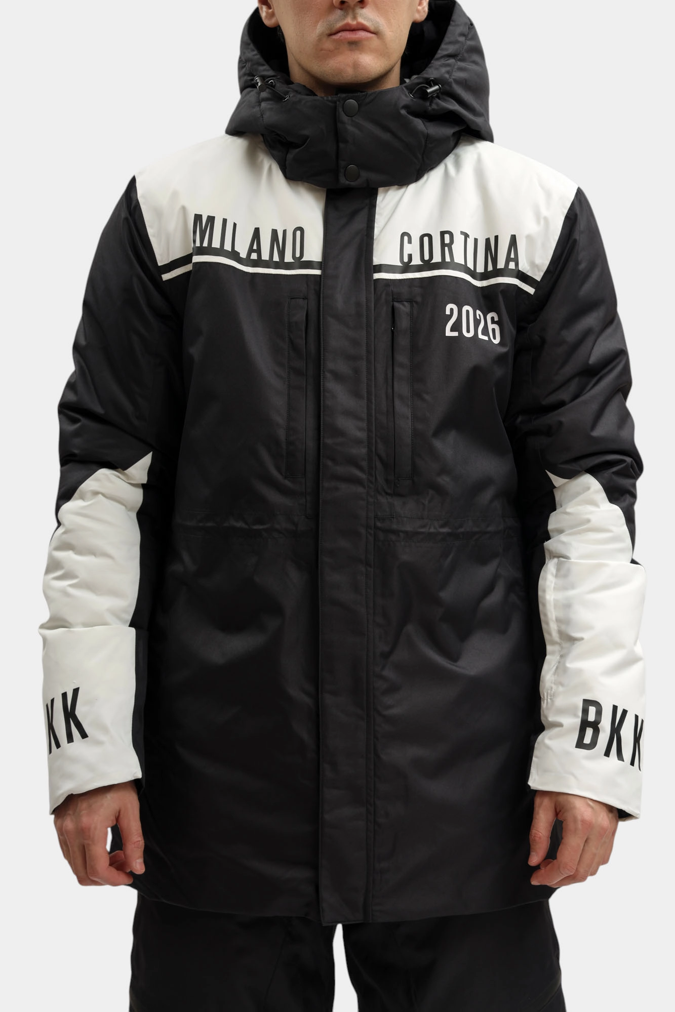 BMG1292 Куртка пуховая Bikkembergs Черный