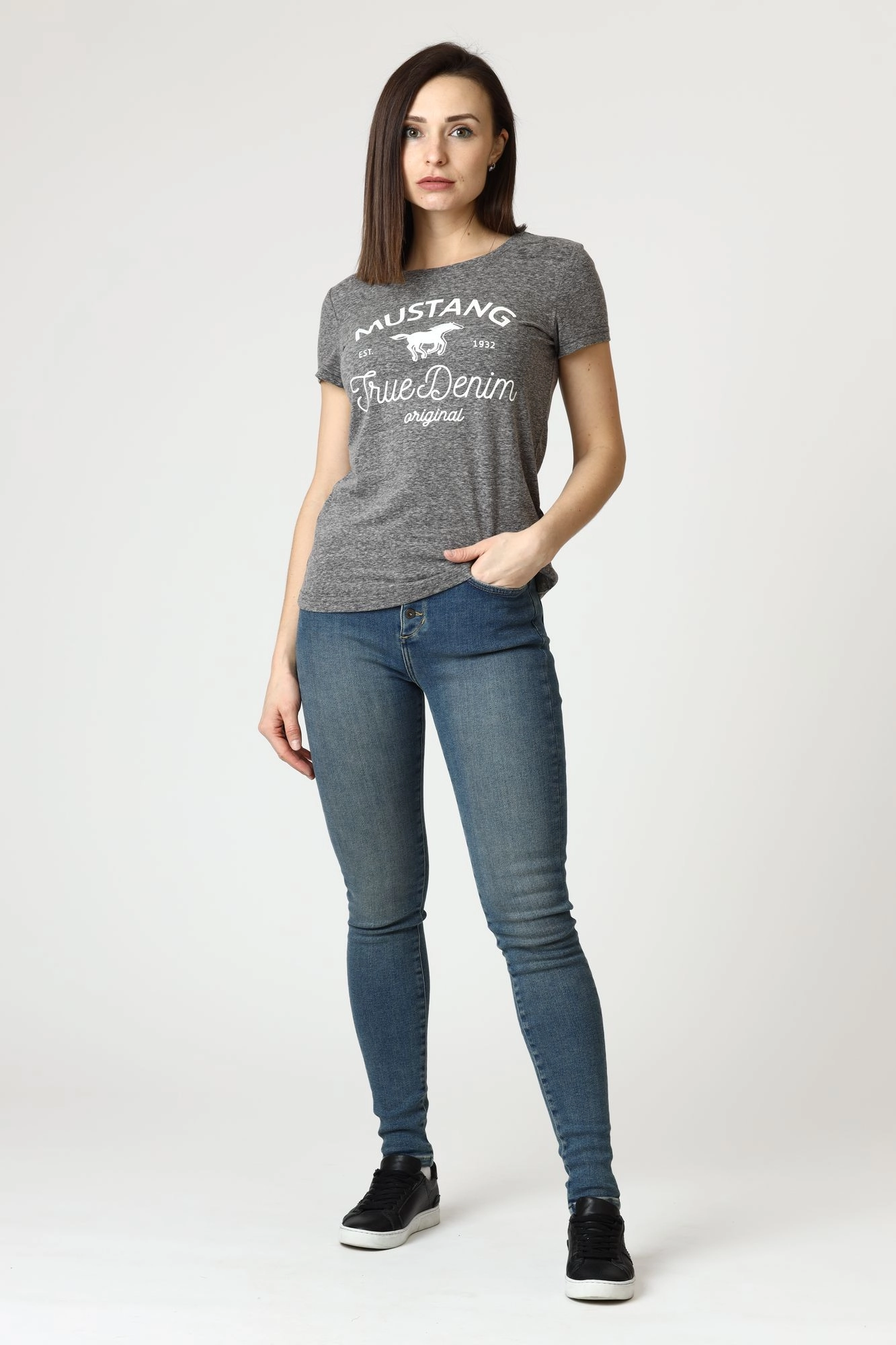 1010906-5000 джинсы mia jeggings mustang 