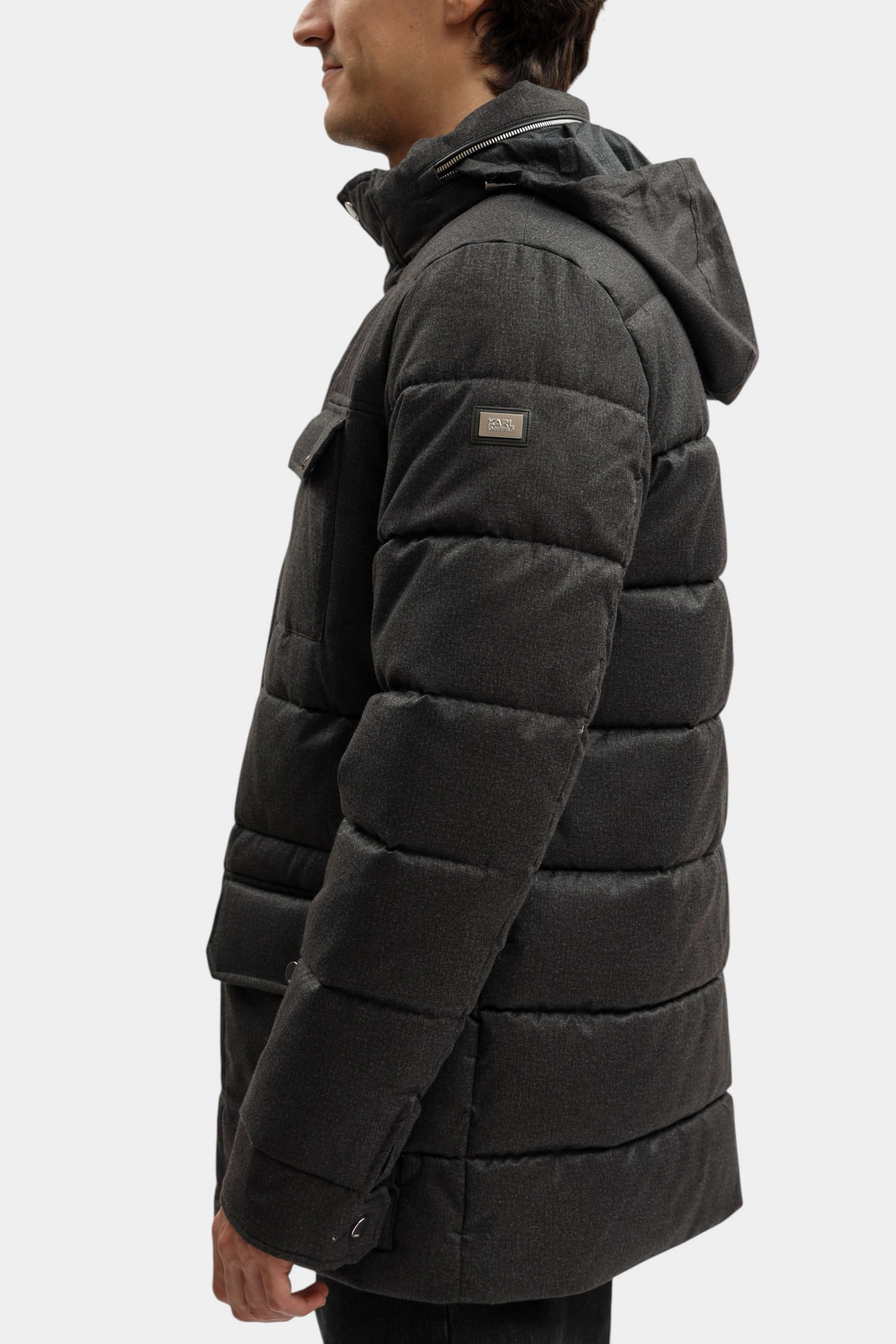 554557_505018 Куртка пуховая Karl Lagerfeld Черный