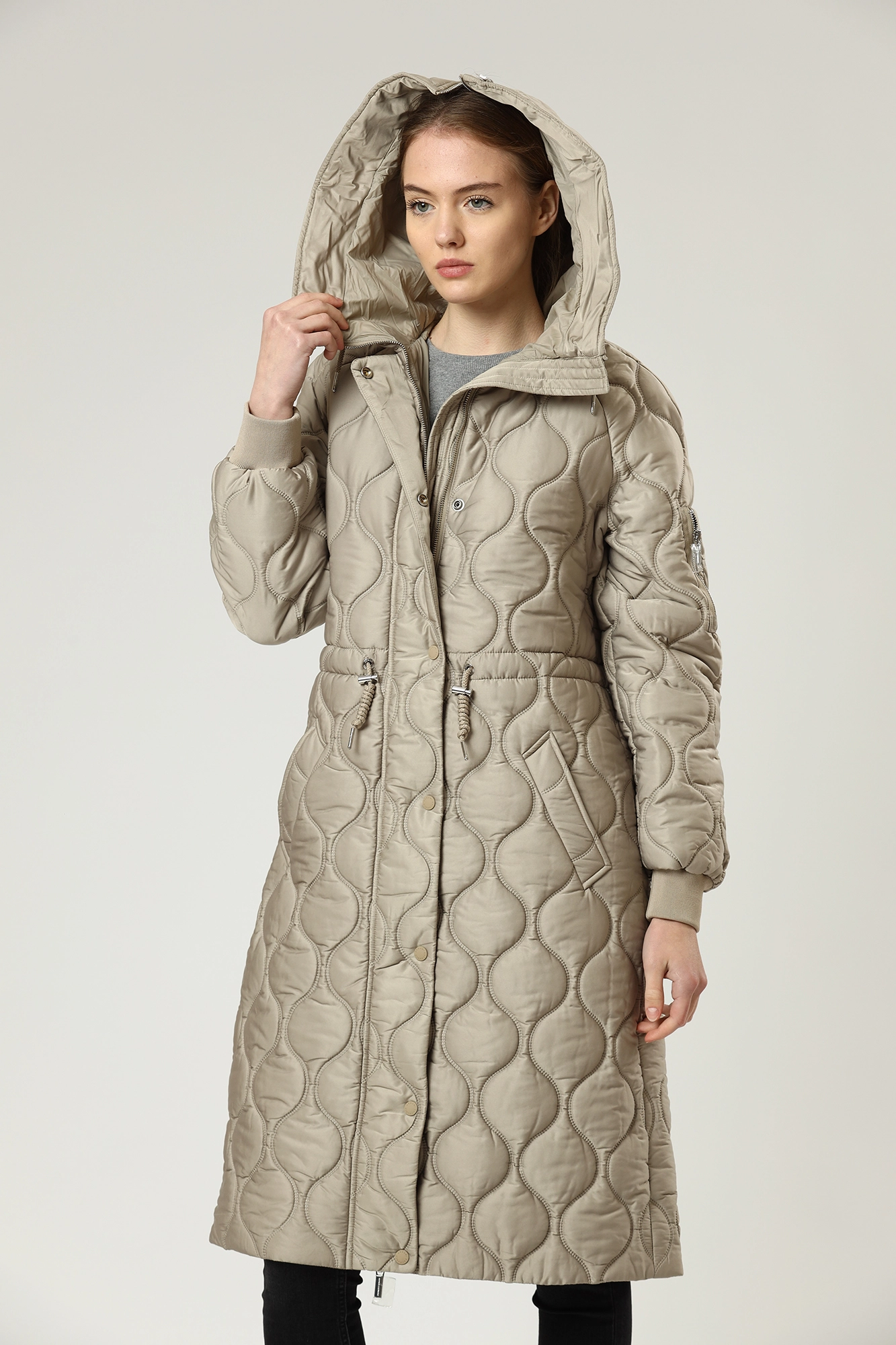 6KYL07_YNVSZ пальто утеплённое armani exchange 