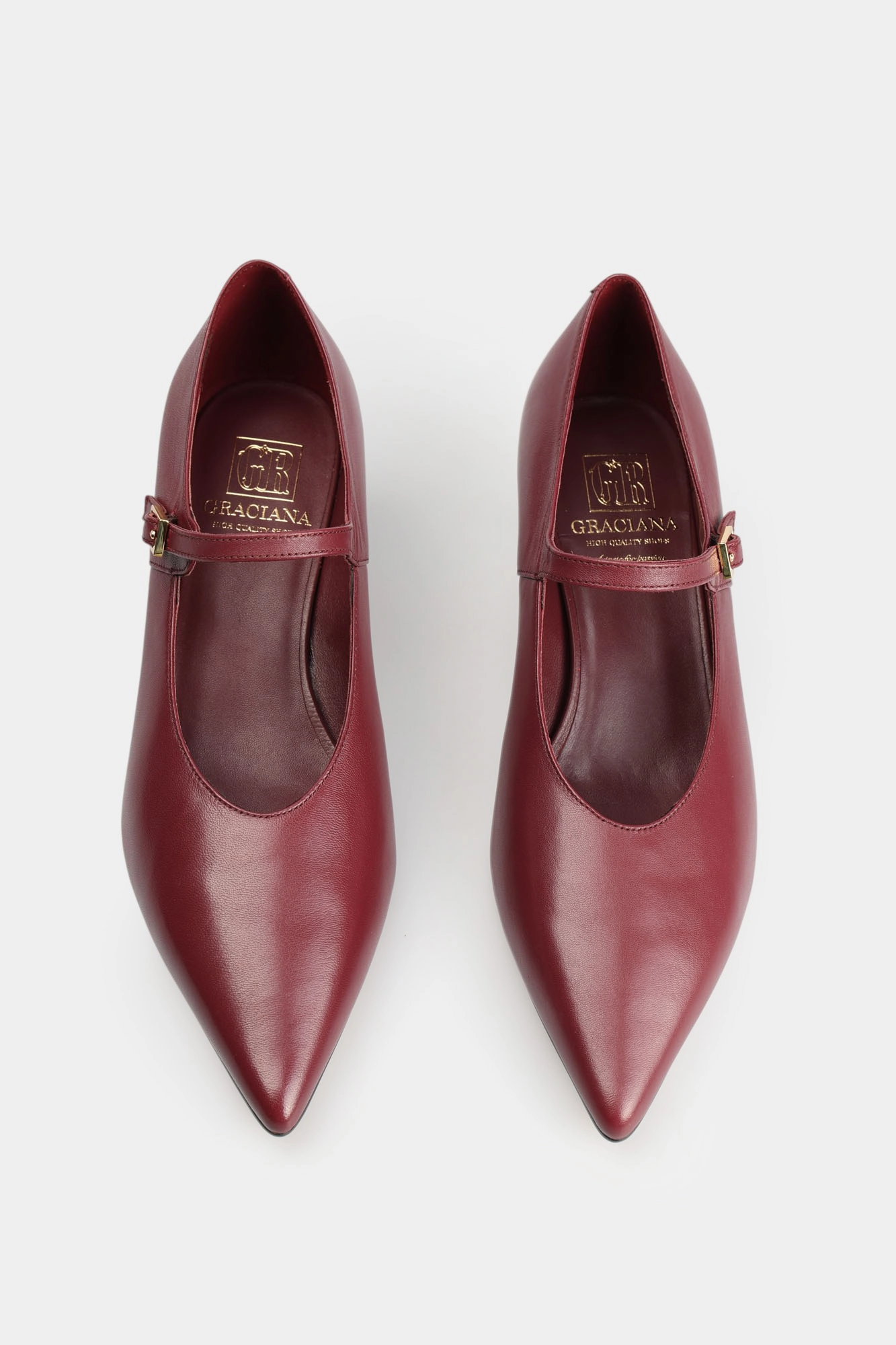 N506-3 Туфли Graciana Бордовый