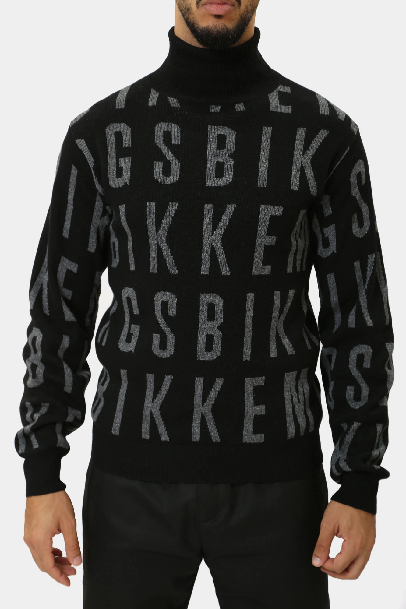 PBMM0375 Водолазка Bikkembergs Черный