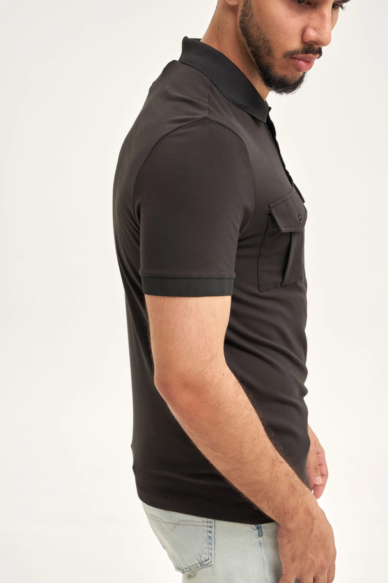 VM-ERK-22-035 Поло Van Mich Черный