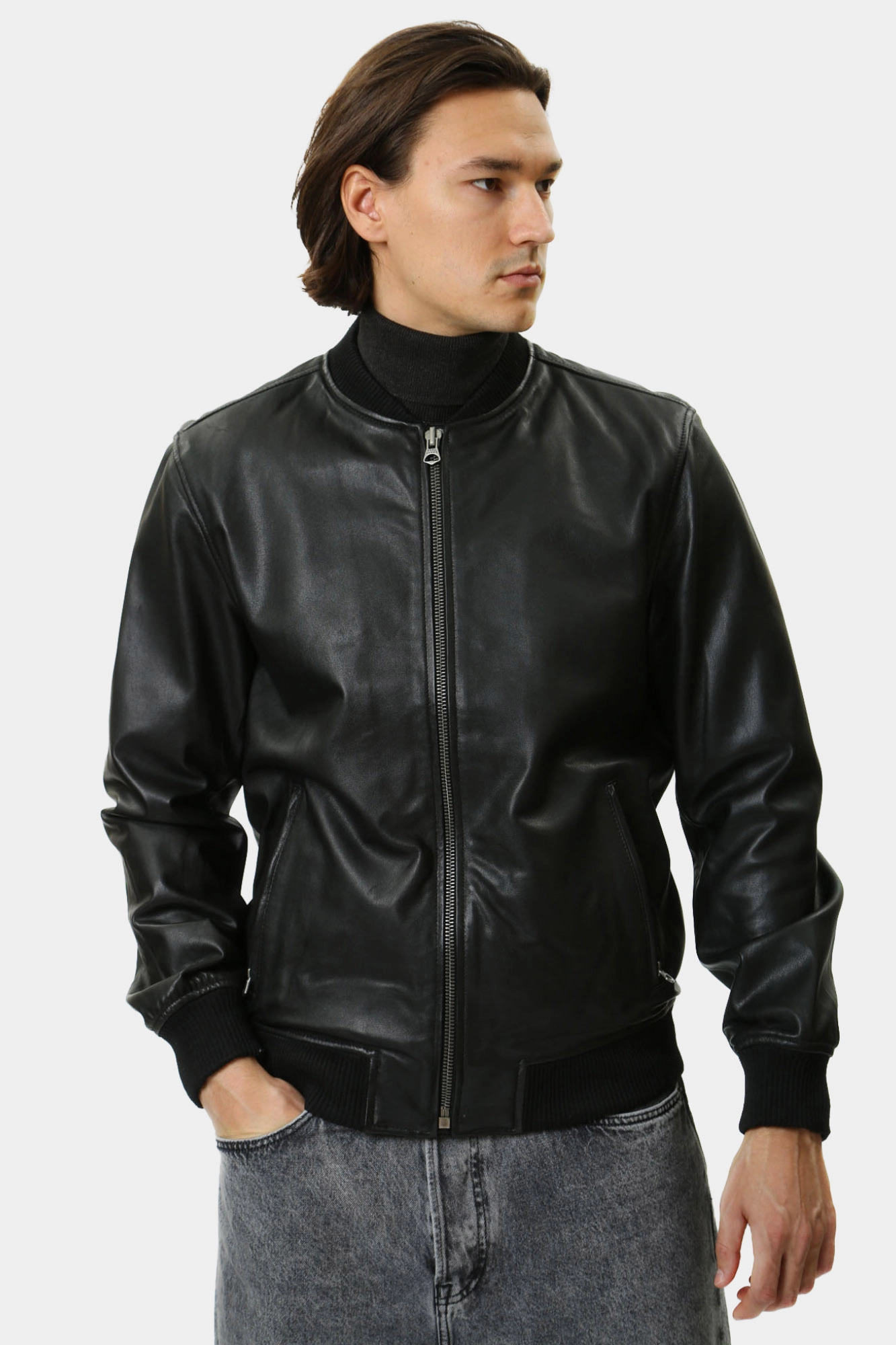 PM402986 Куртка кожаная Pepe Jeans Черный