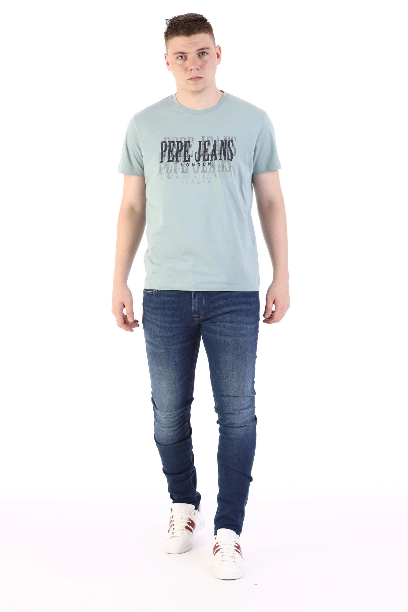 PM205479EC0 Джинсы STANLEY Pepe Jeans Синий