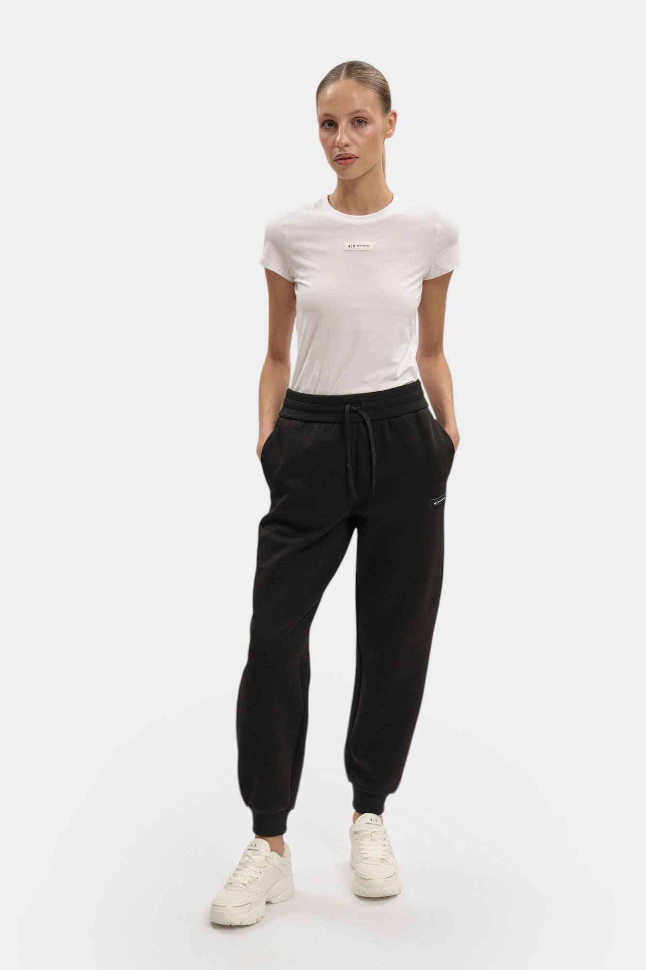 XW001287_AF16134 брюки спортивные armani exchange