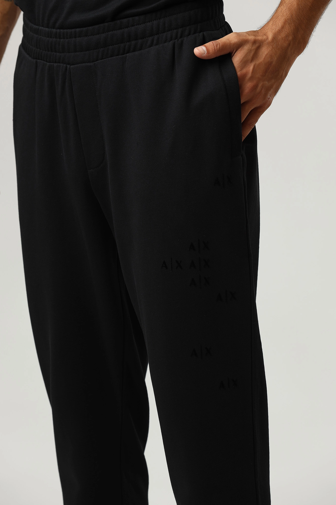 6LZPAS_ZJBWZ Брюки спортивные Armani Exchange Черный