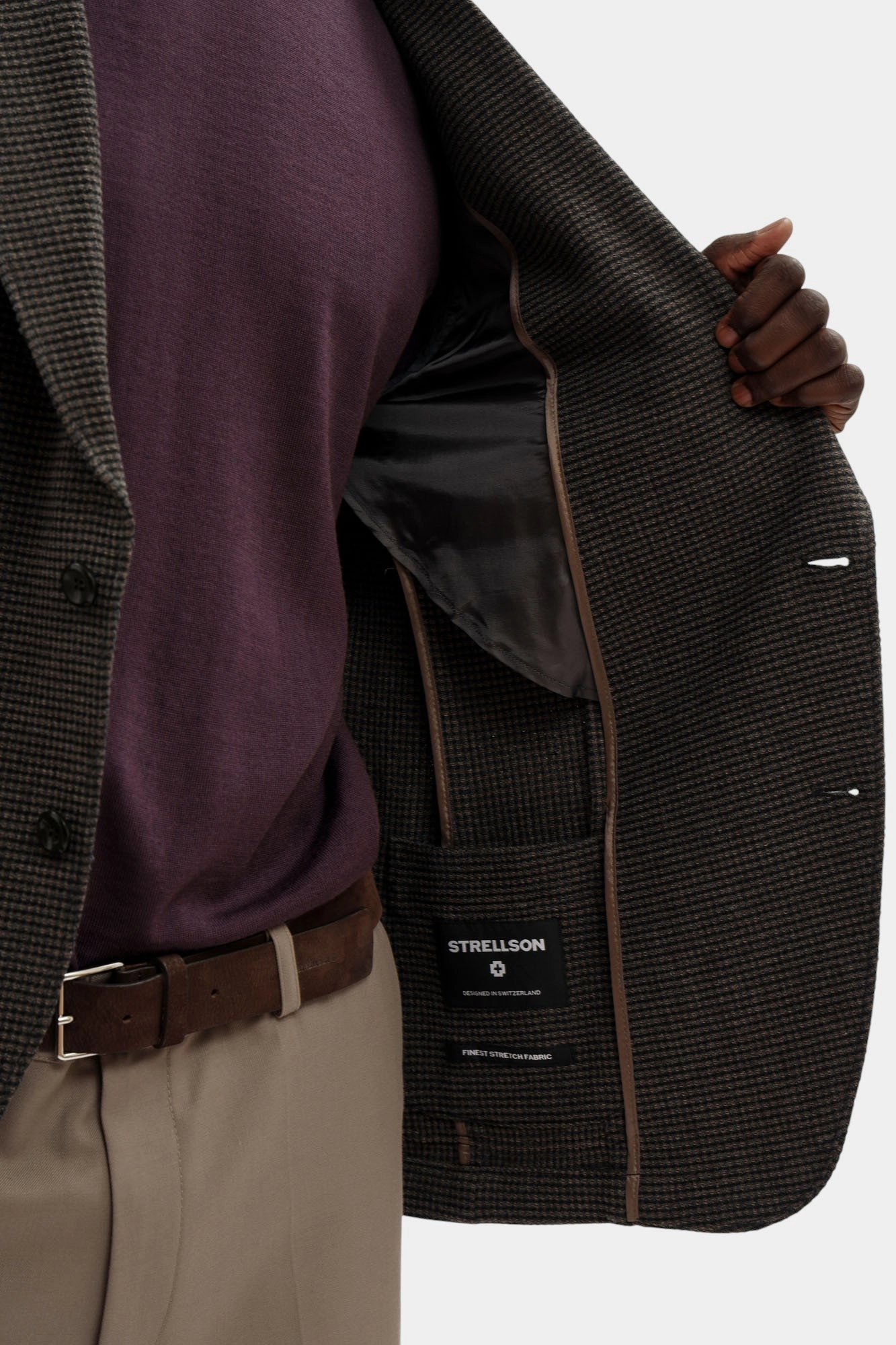 30047246_10019925 Пиджак Strellson Серый