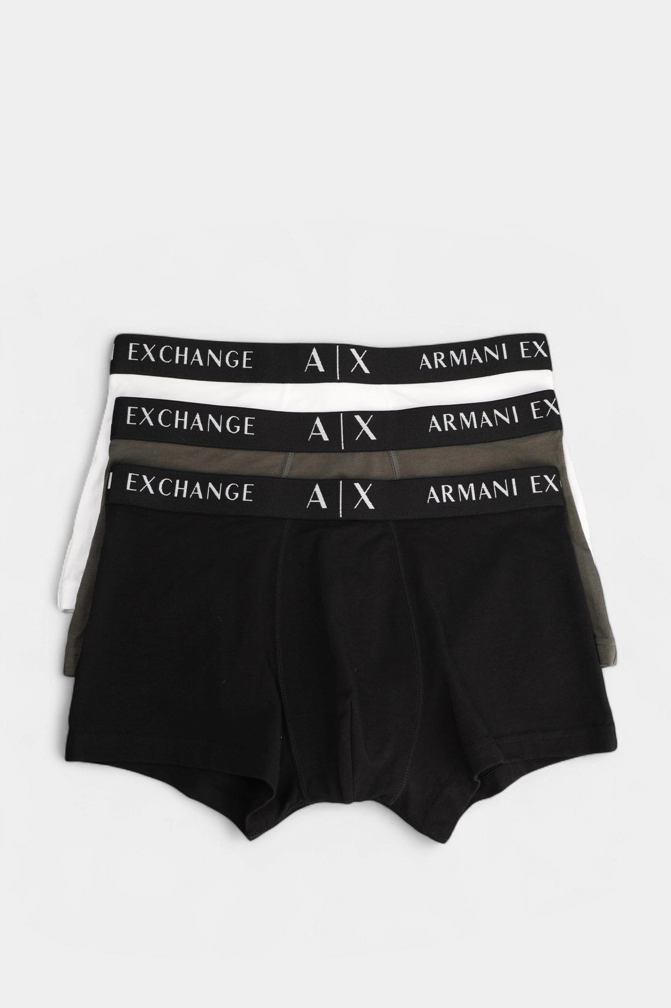 XM000871_AF13682 Трусы 3 шт Armani Exchange Белый