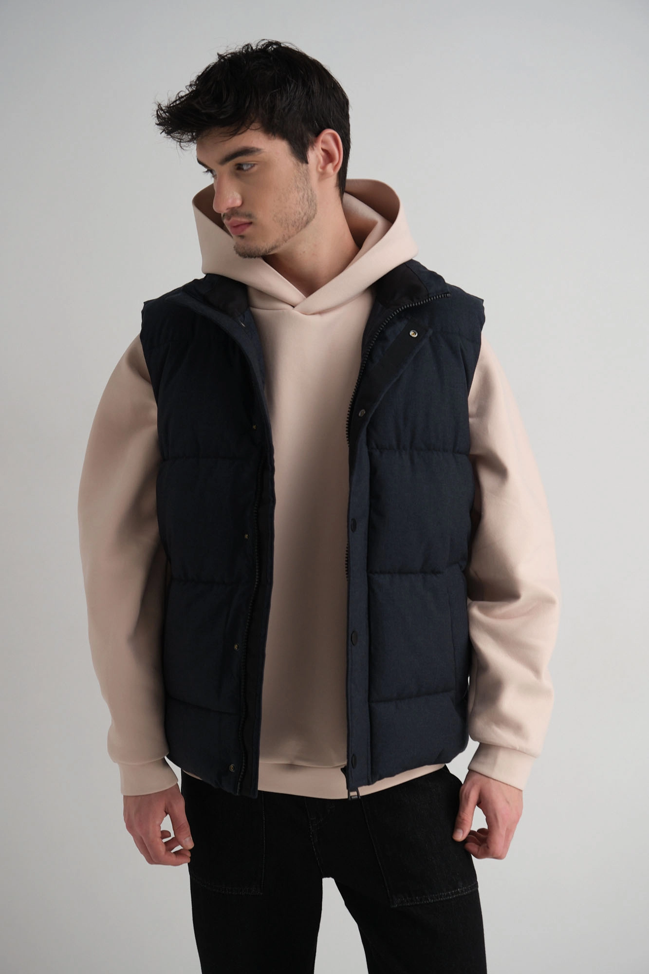 M232B6723501420 Жилет The Hills Синий