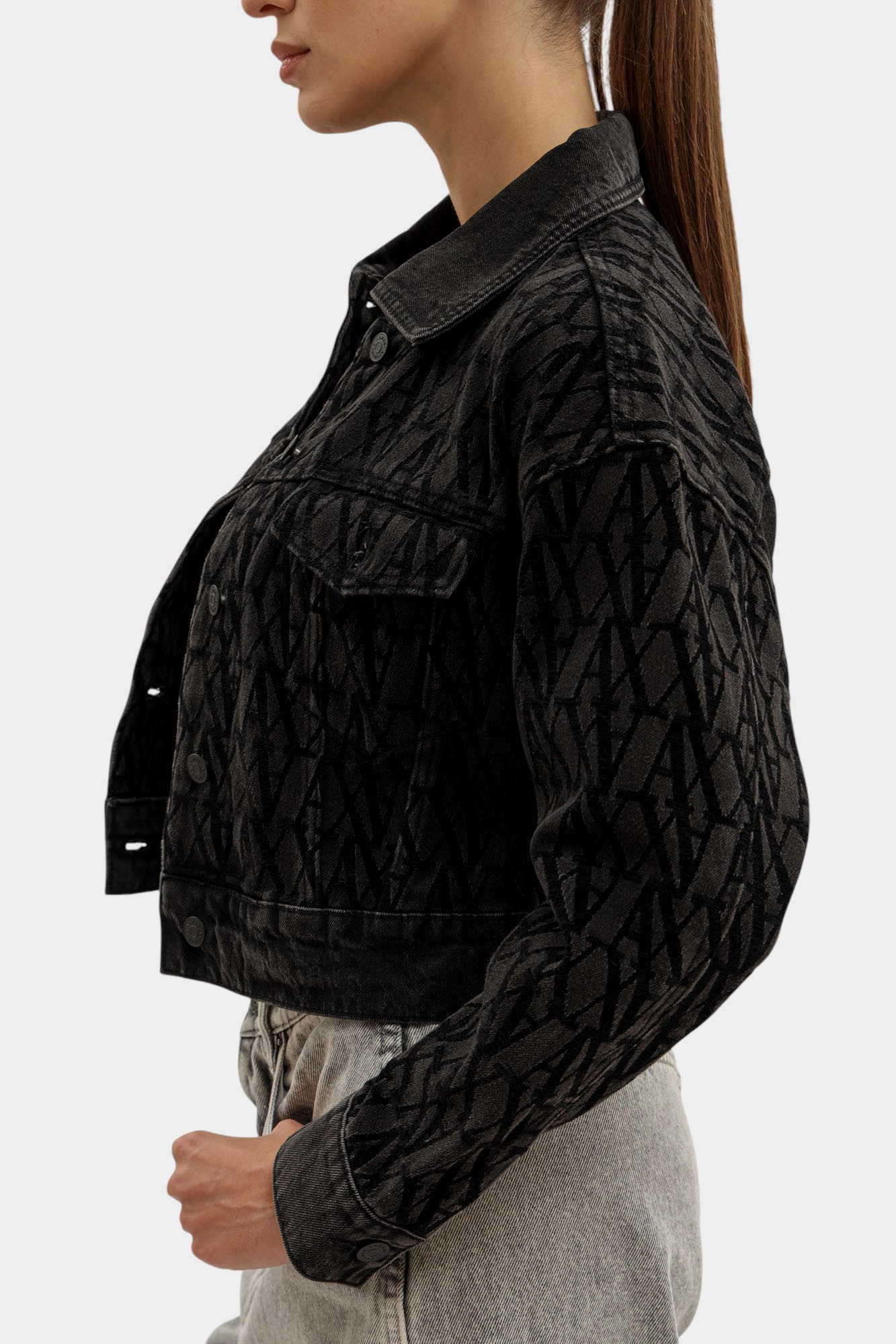 XW000819_AF16092 куртка джинсовая armani exchange 