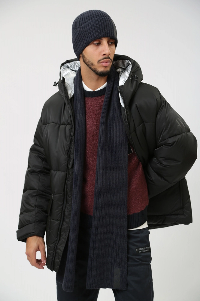 Кепка Armani Exchange Хлопок Голубой