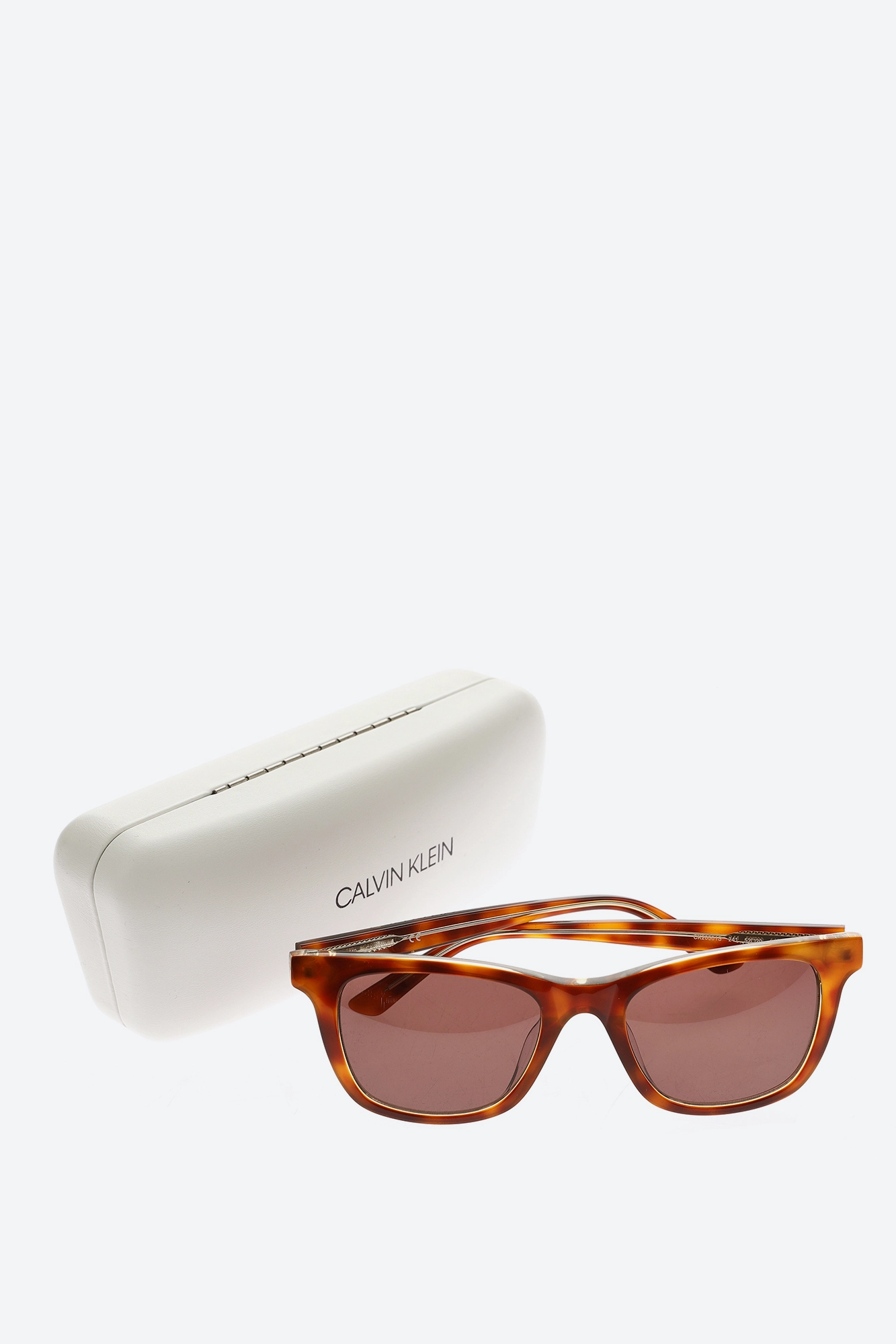 CK20501S 241 52 20 Очки с футляром Calvin Klein Jeans Оранжевый