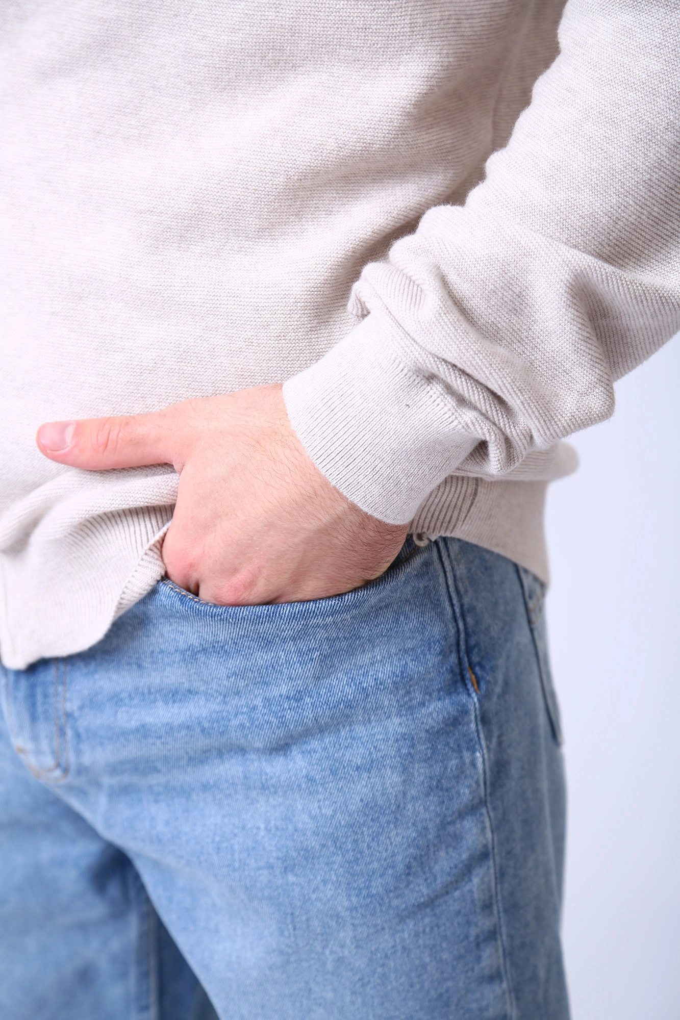 1012797 Кардиган Mustang Бежевый