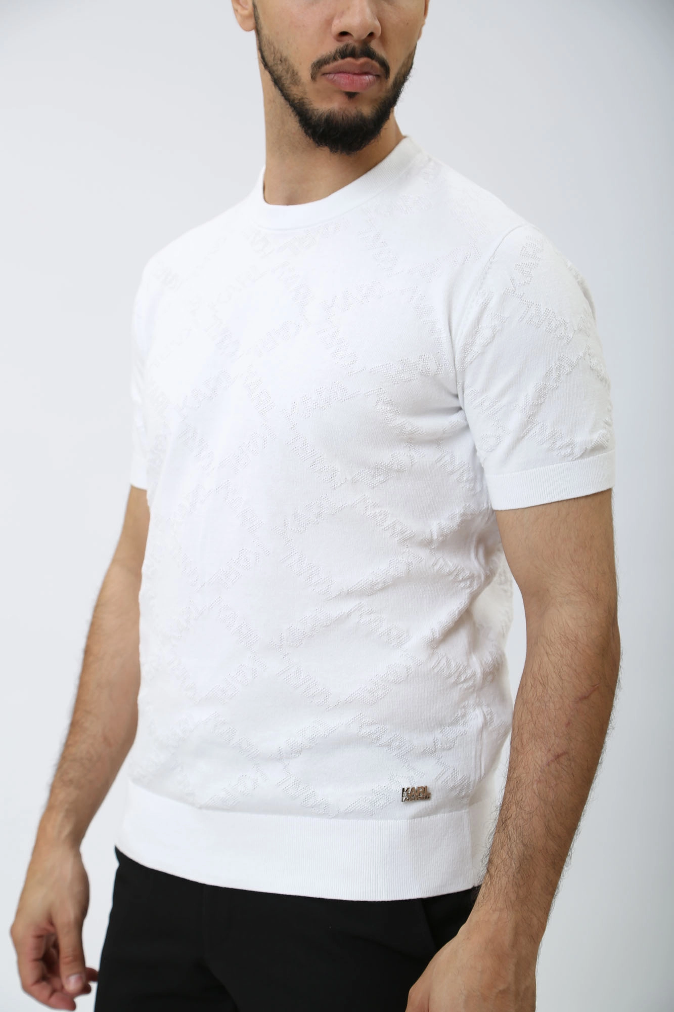 542306_655037 Футболка трикотажная Karl Lagerfeld Белый