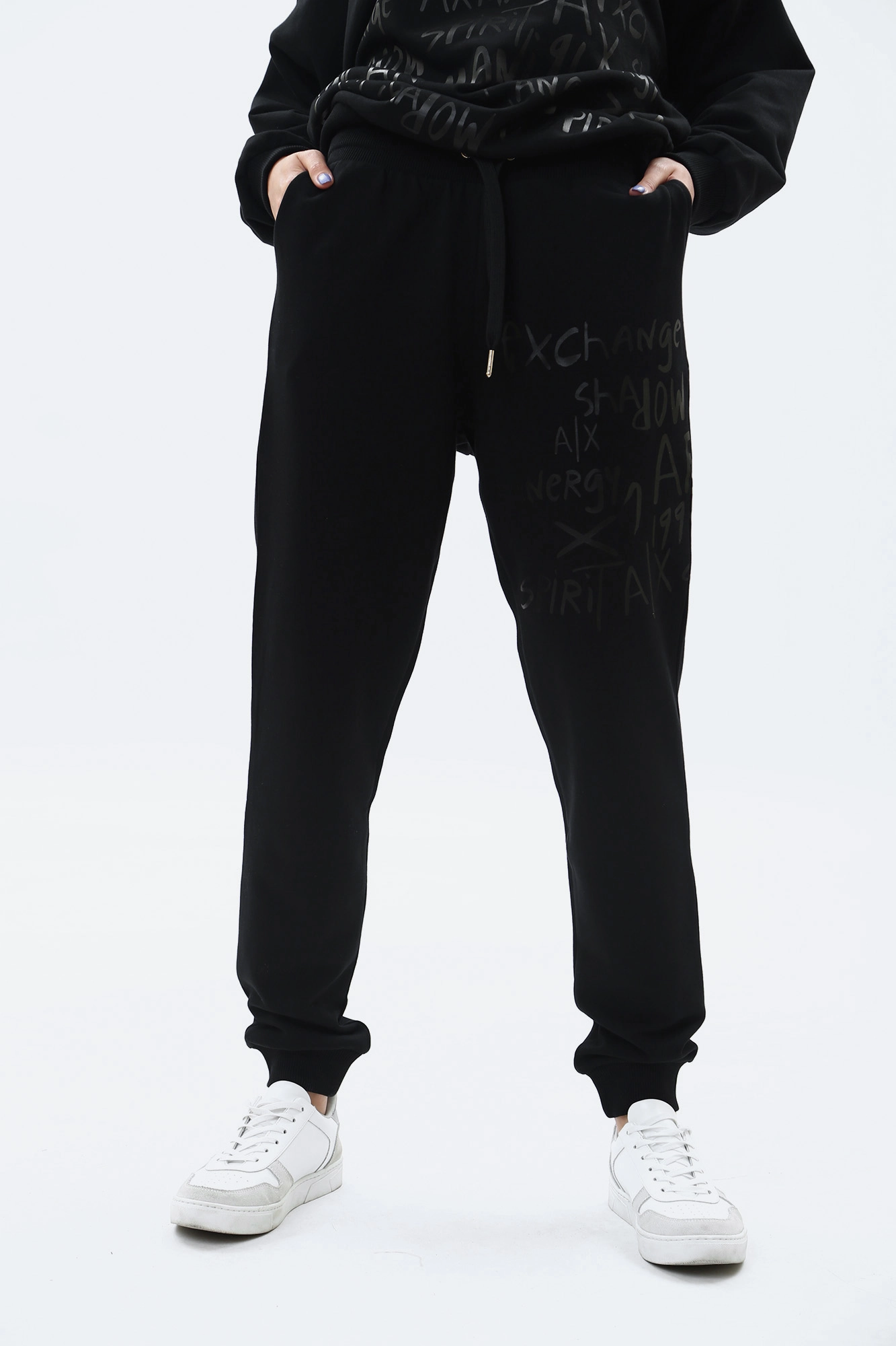 6LYP96_YJCCZ брюки спортивные джоггеры armani exchange 