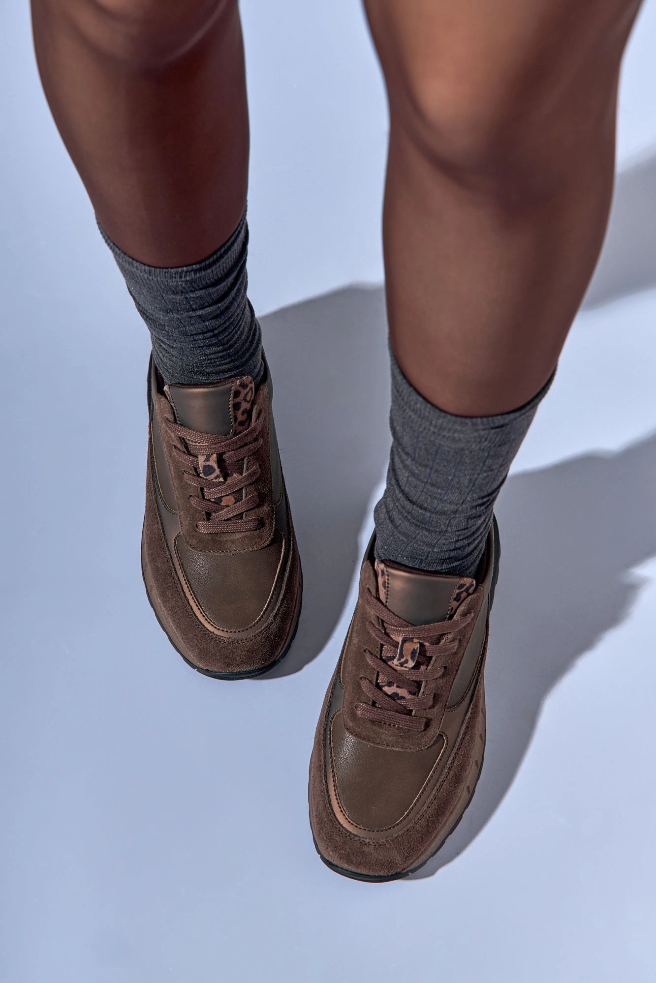 RP-QS716-F206 Кроссовки Red Pin Коричневый