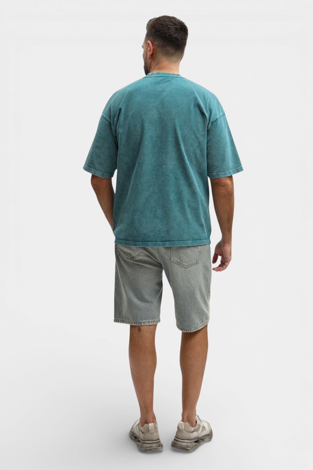 VM-OMA-33-614 Шорты джинсовые Van Mich Голубой