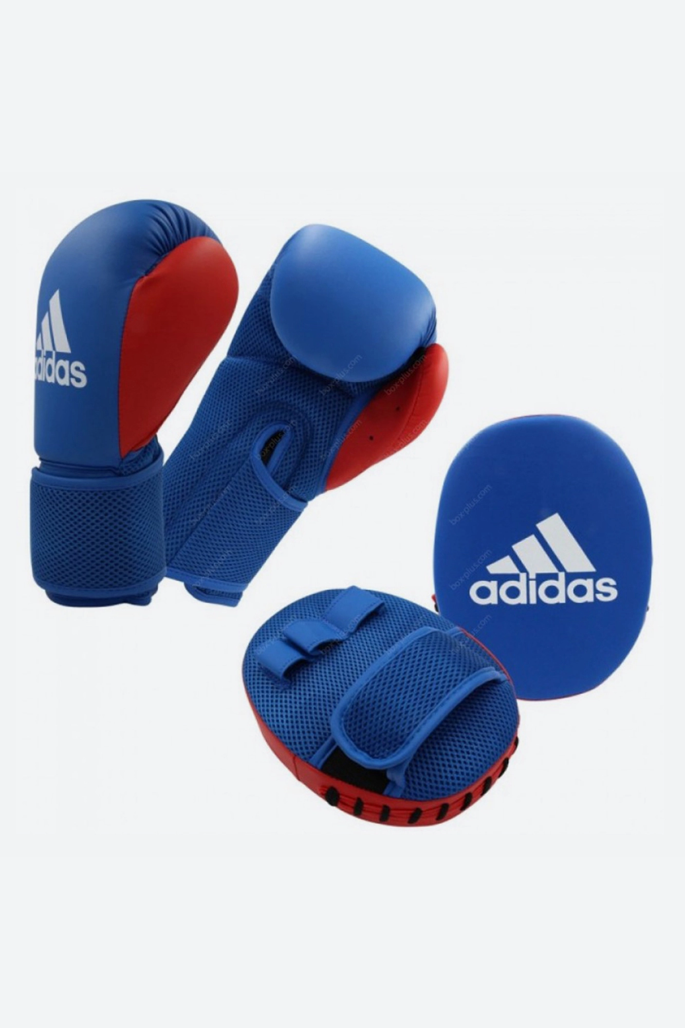 Боксерский набор( перчатки и лапы) Adidas