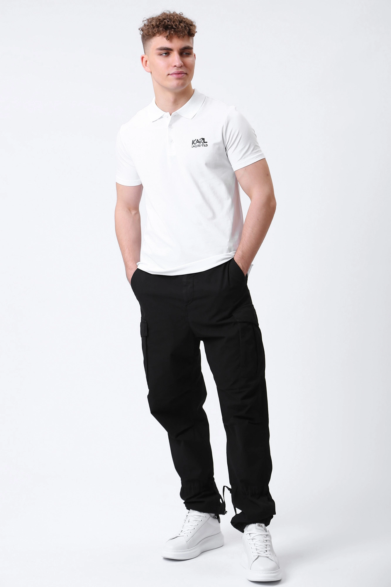 531221_745082 Поло  Karl Lagerfeld Белый