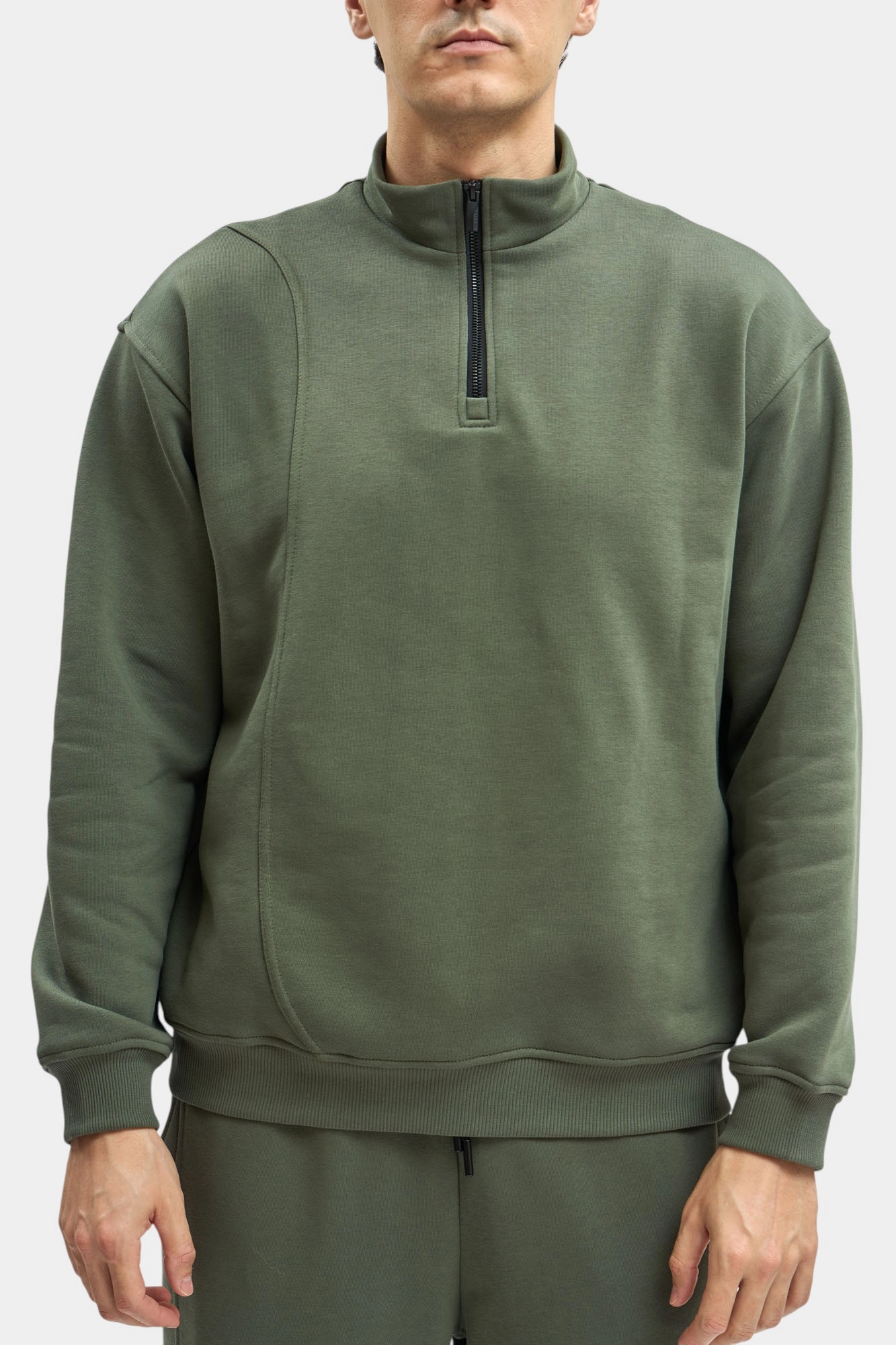 M-252-P-20-0602 Свитшот The Hills Хаки