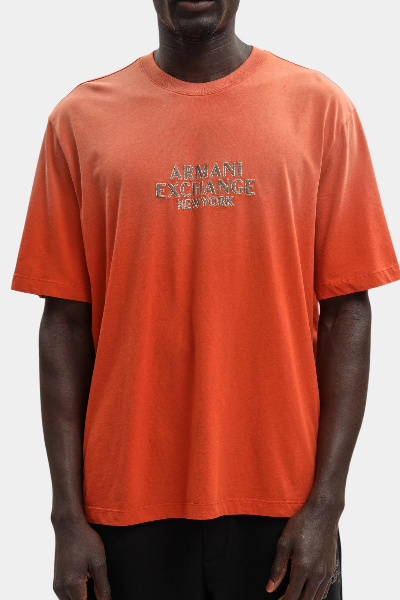 XM001786_AF13357 Футболка Armani Exchange Оранжевый