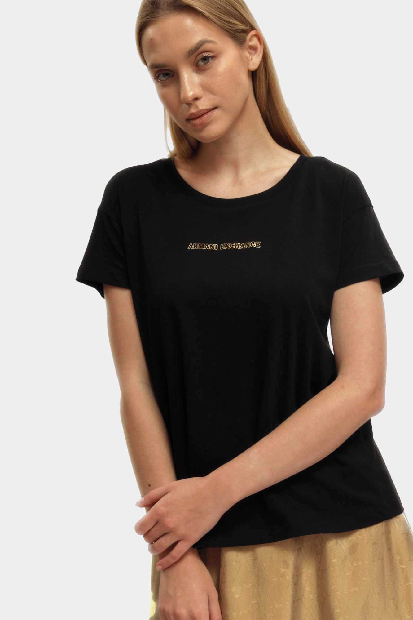 XW000534_AF10359 футболка armani exchange 
