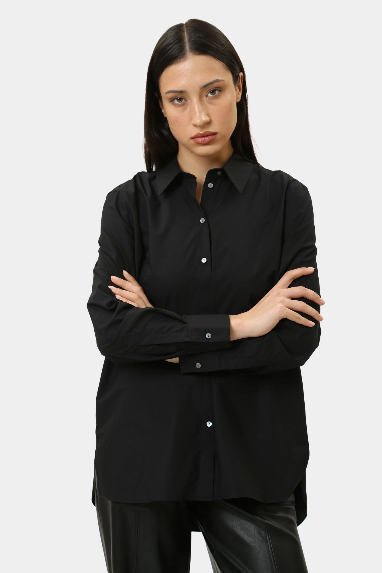 245W1603 рубашка с длинным рукавом karl lagerfeld