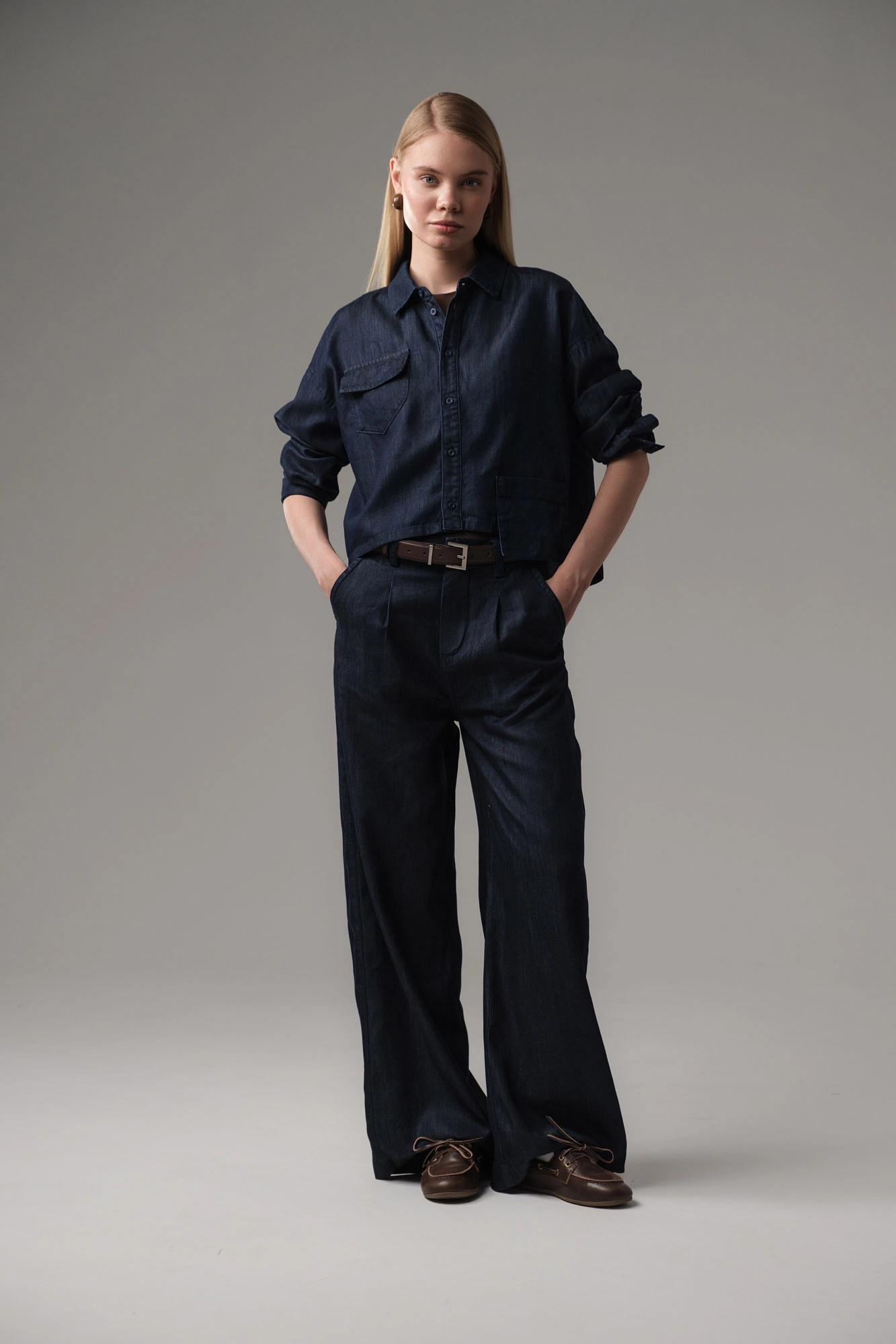 W-251-TK-56-7002 рубашка джинсовая the hills 