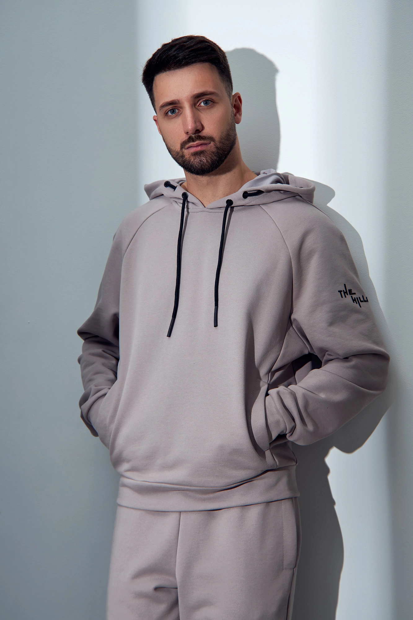 M-232-P-0014 Худи The Hills Серый