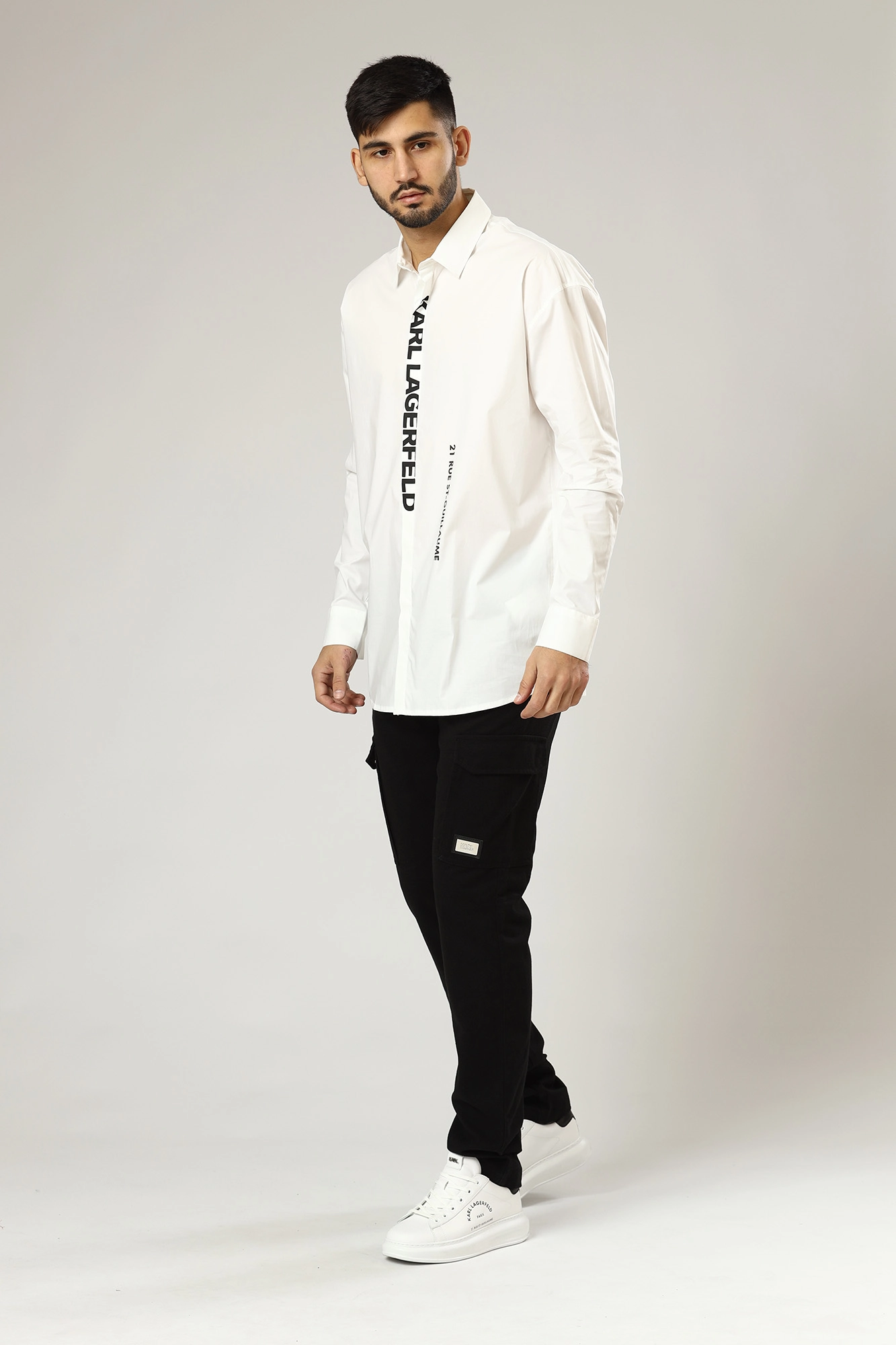 524600_605926 Рубашка Karl Lagerfeld Белый