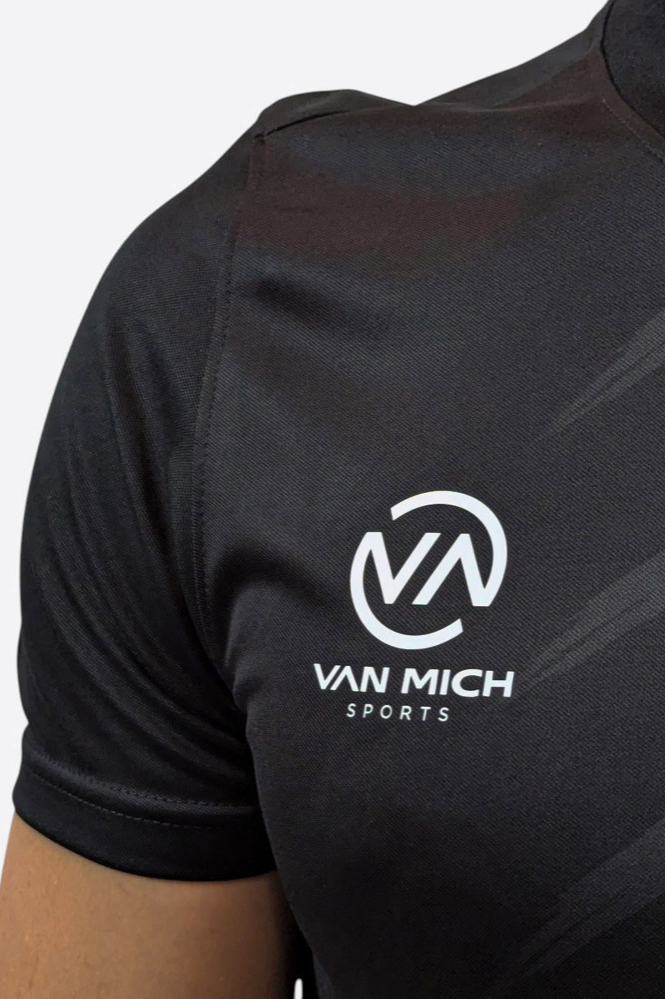TSH0324 Футболка игровая Van Mich Sports Черный
