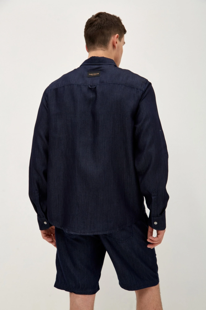 Ремень El rosso Натуральная кожа Черный