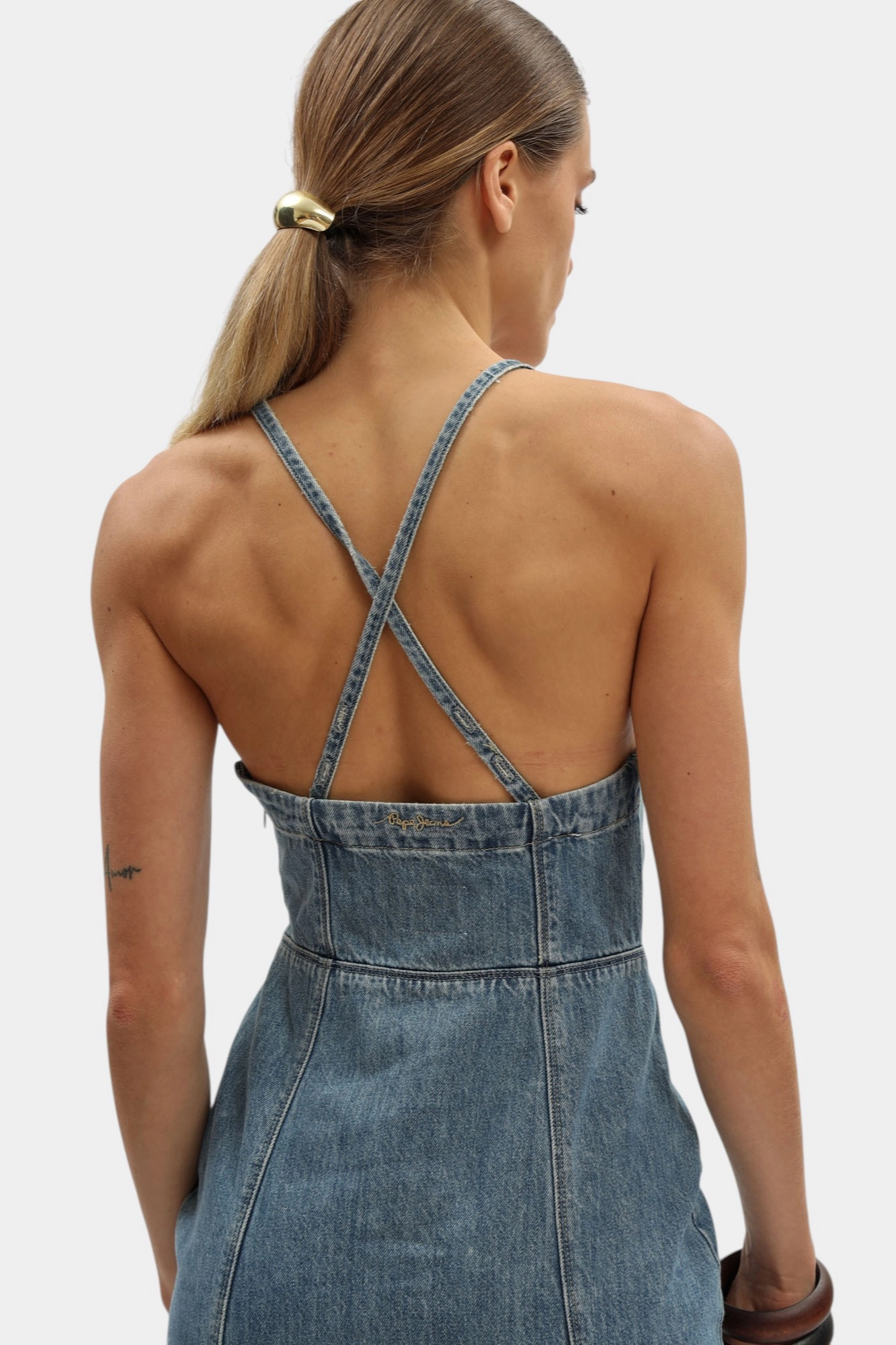 PL953767 платье джинсовое pepe jeans 