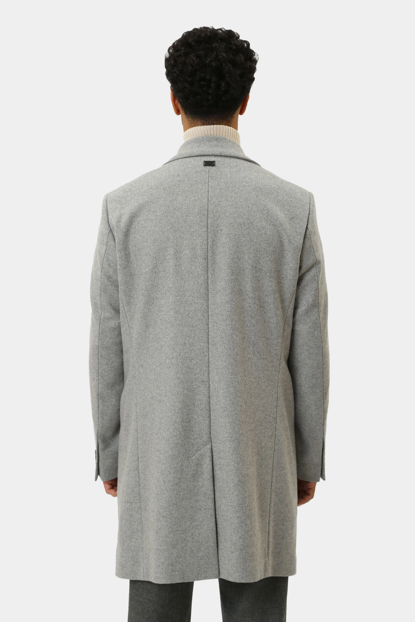 30043525_10016436 Пальто Strellson Серый