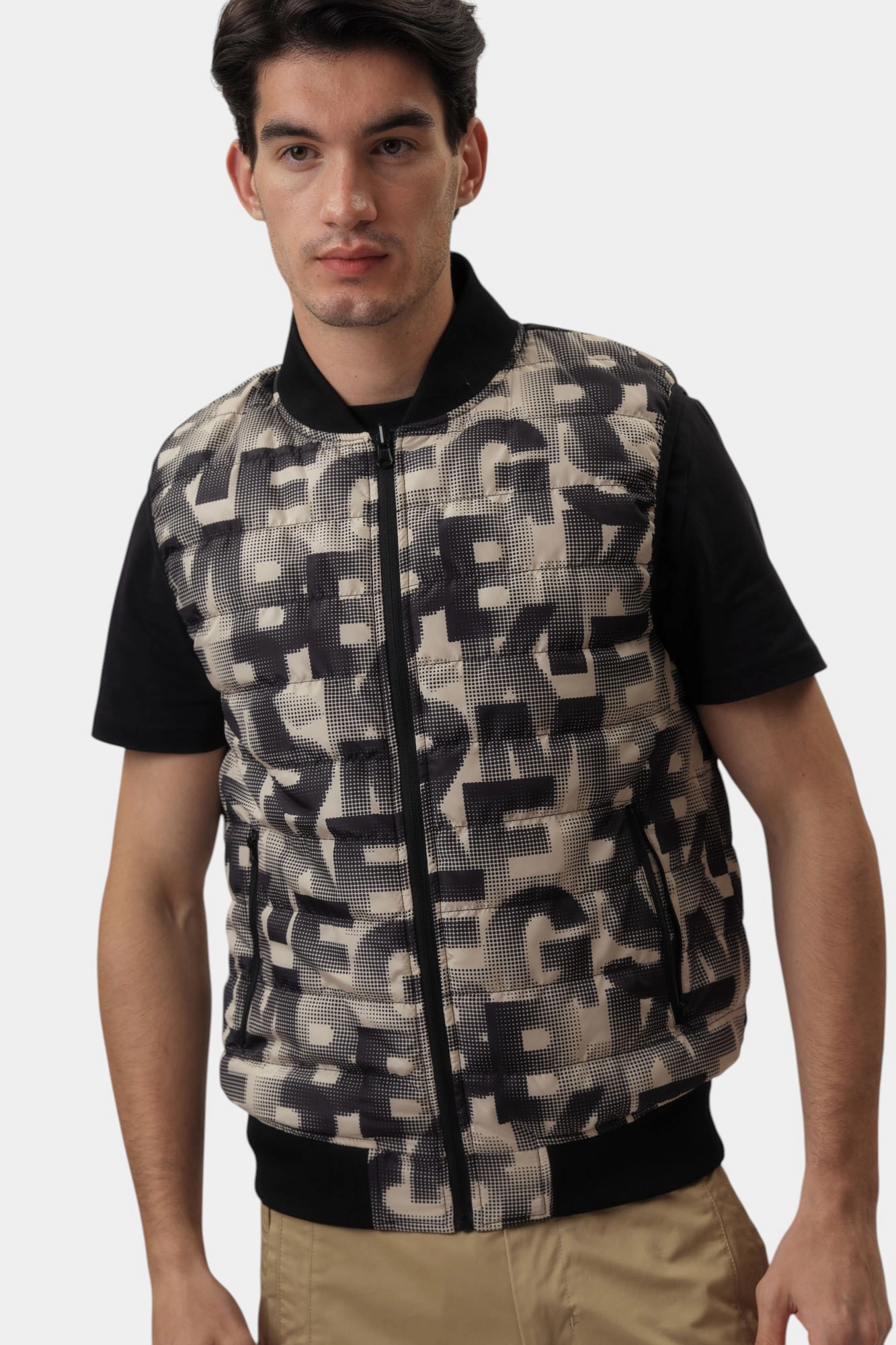 BMG0765 Жилет Bikkembergs Черный