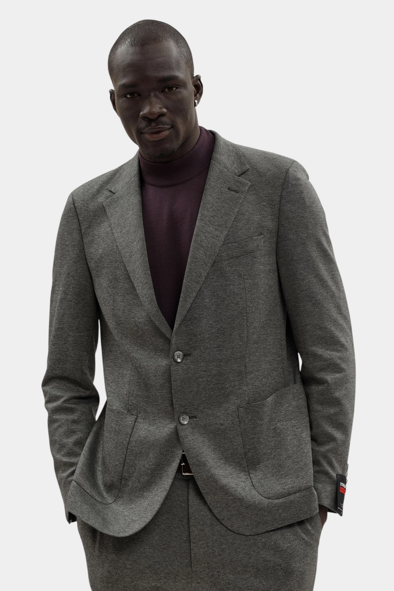 30049389_10018426 Пиджак Strellson Серый