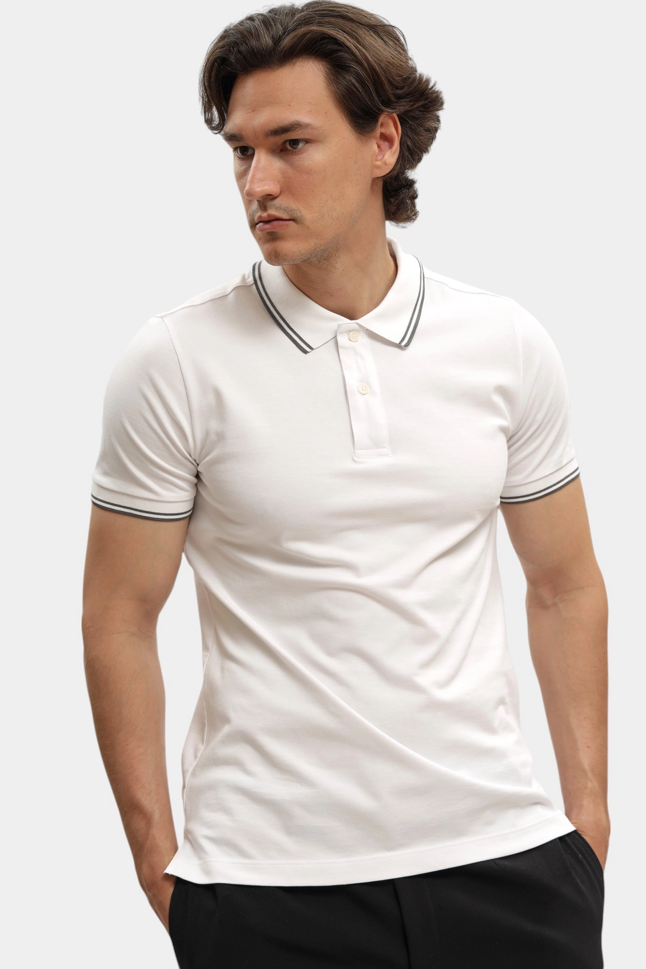 M5510RT3236 Поло Geox Белый