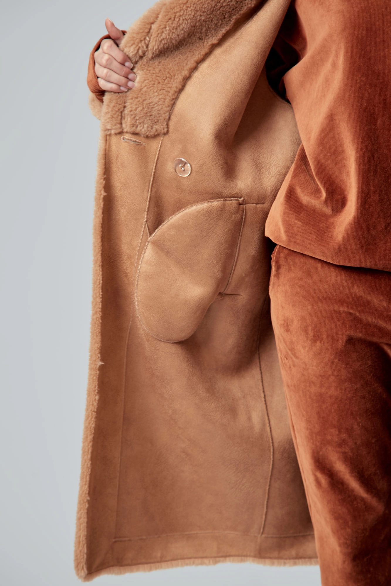 VW-PLO-1207 шуба van mich 