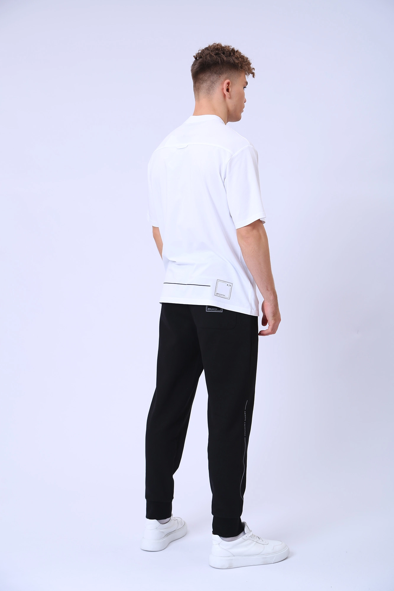 3RZPBB_ZJCAZ Брюки спортивные Armani Exchange Черный