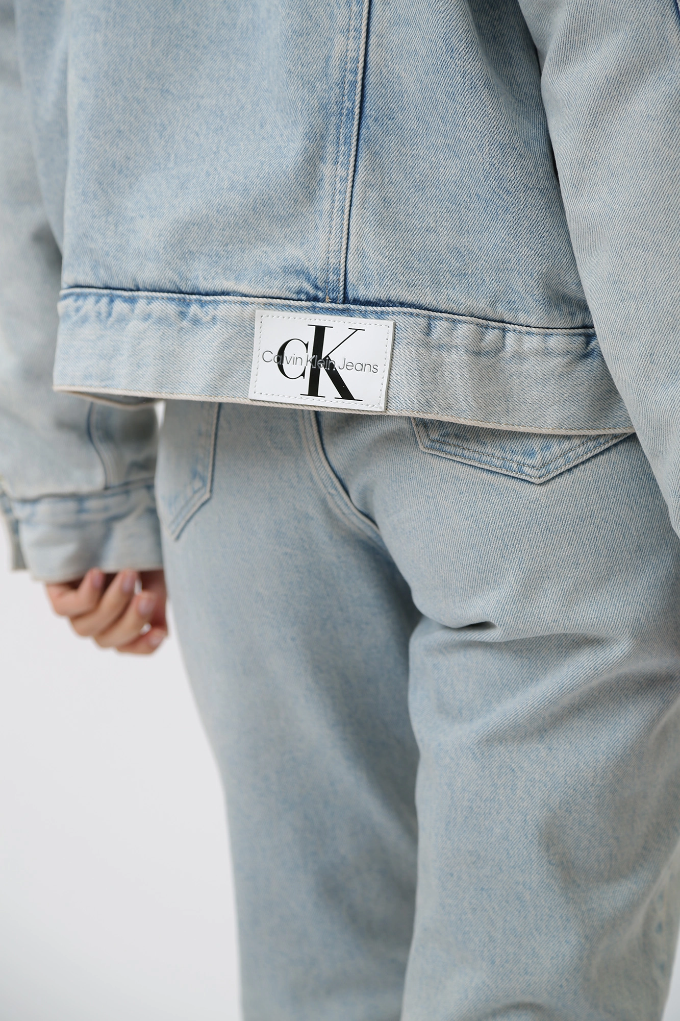 J20J221847 куртка джинсовая calvin klein jeans 