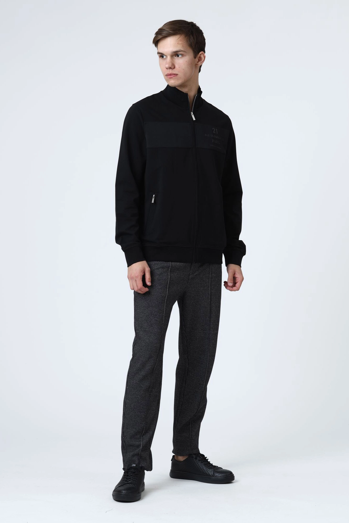 502913_705039 Брюки спортивные Karl Lagerfeld Серый